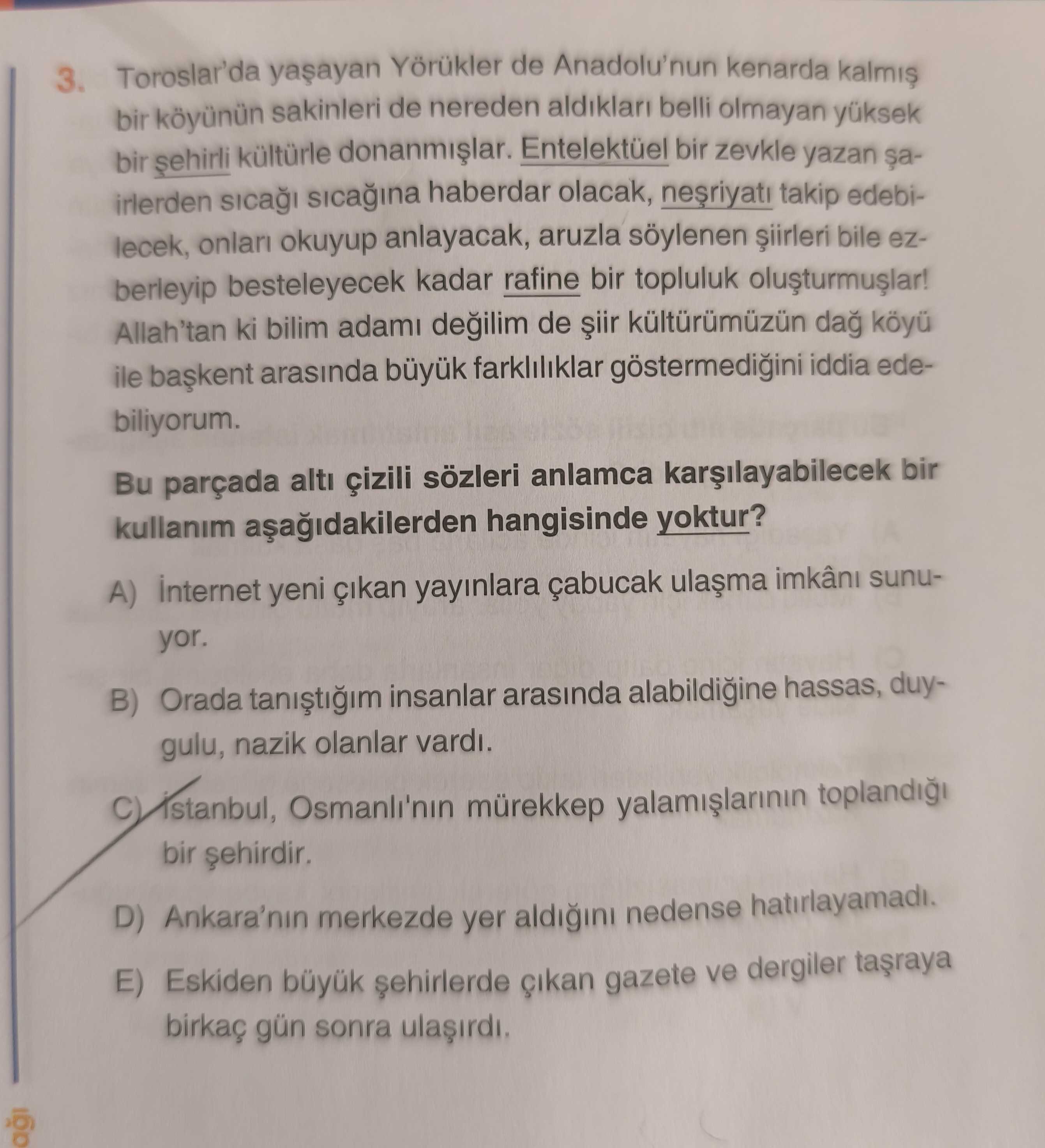 Toroslar'da yaşayan Yörükler de Anadolu'nun kenarda kalmış bir köyünün sakinleri de nereden