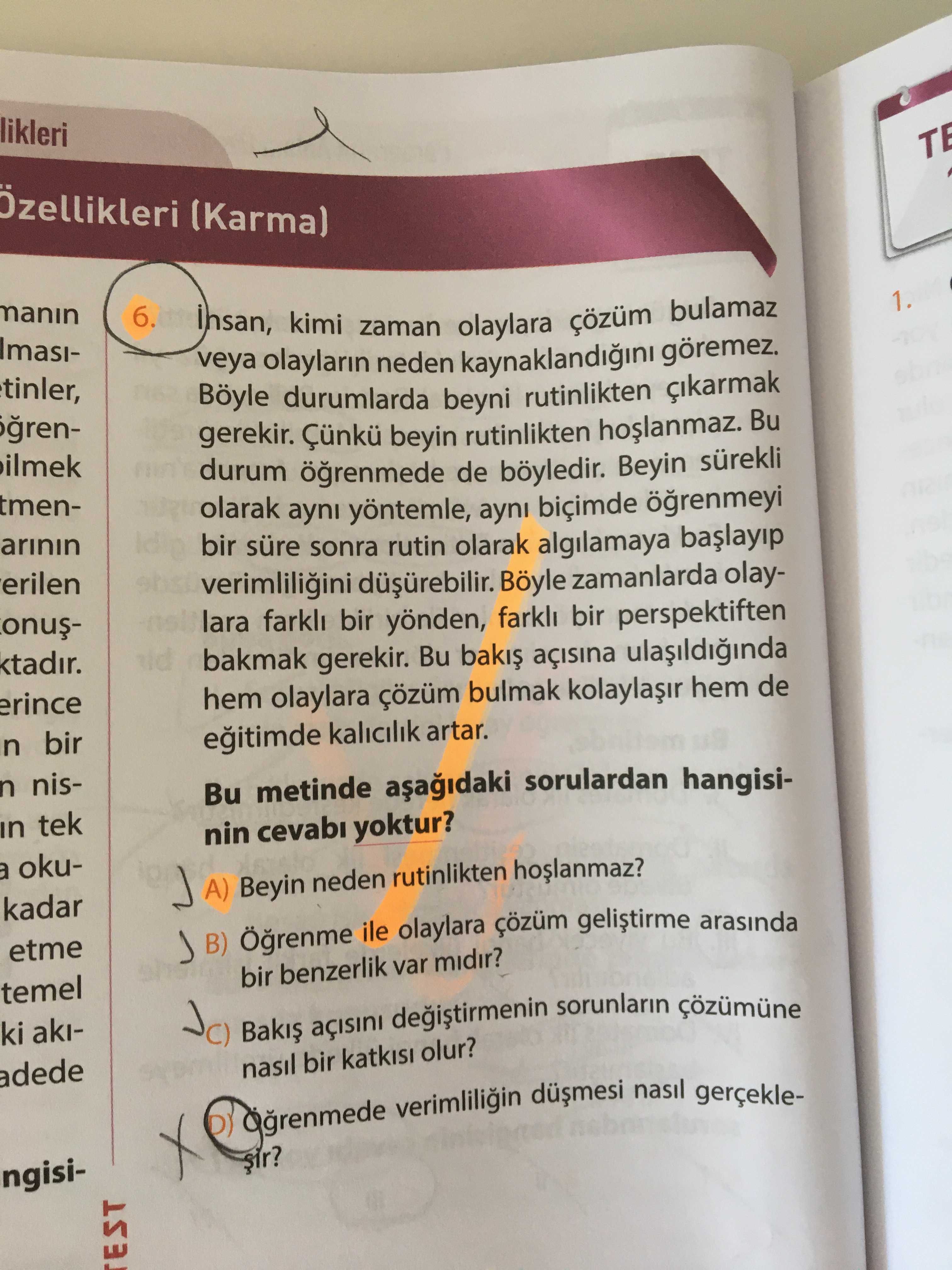 İnsan, kimi zaman olaylara çözüm bulamaz veya olayların neden kaynaklandığını göremez. Böyle