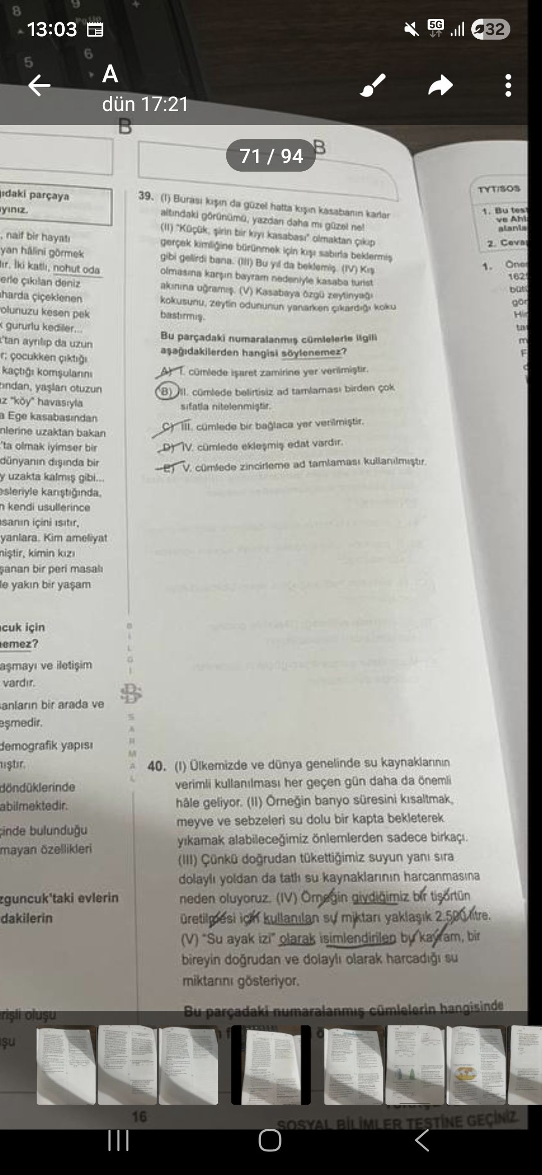 (I) Burası kışın da güzel hatta kışın kasabanın karlar altındaki görünümü, yazdan daha mı güzel ne!