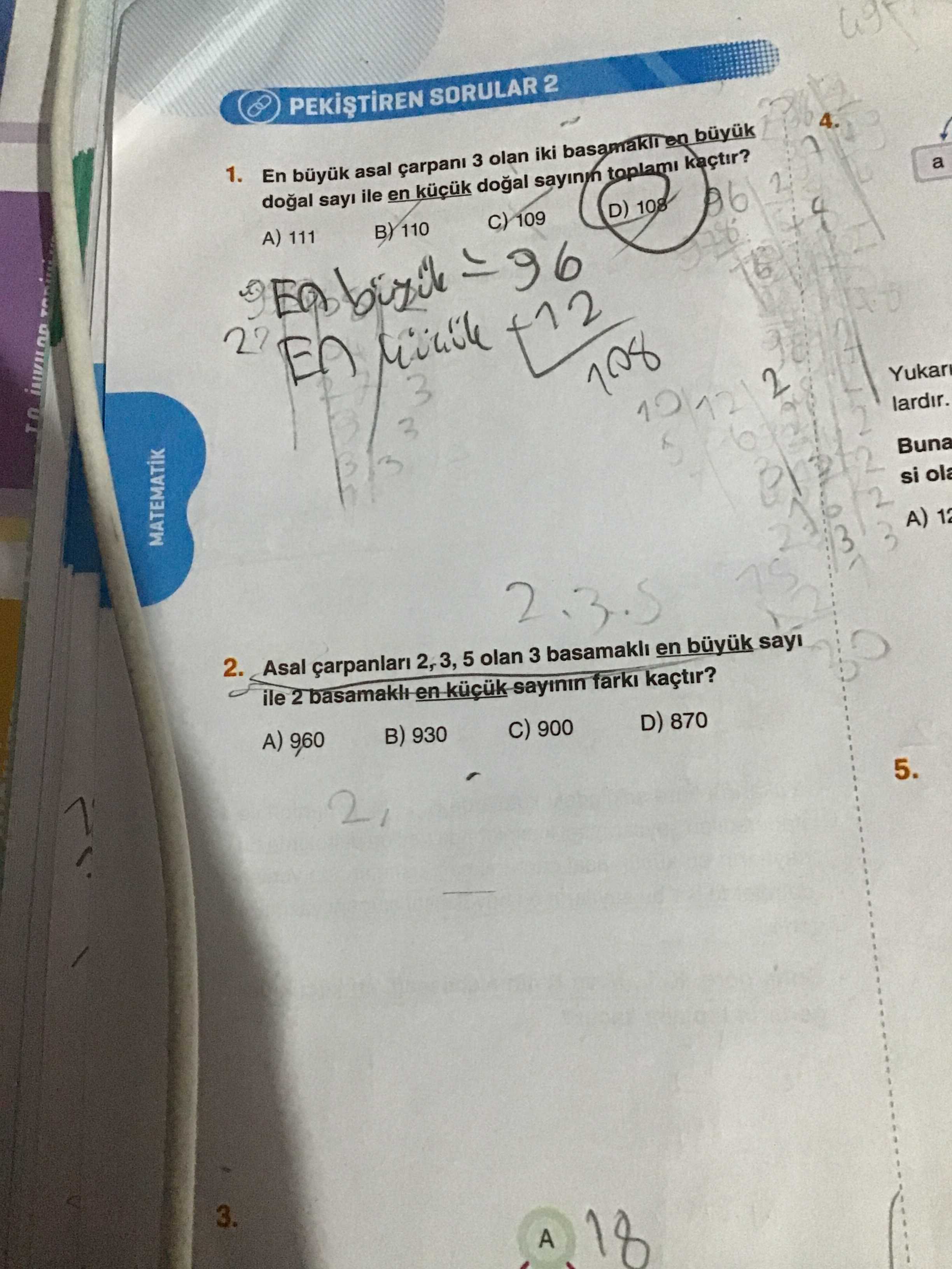 Matematik (8. Sınıf)