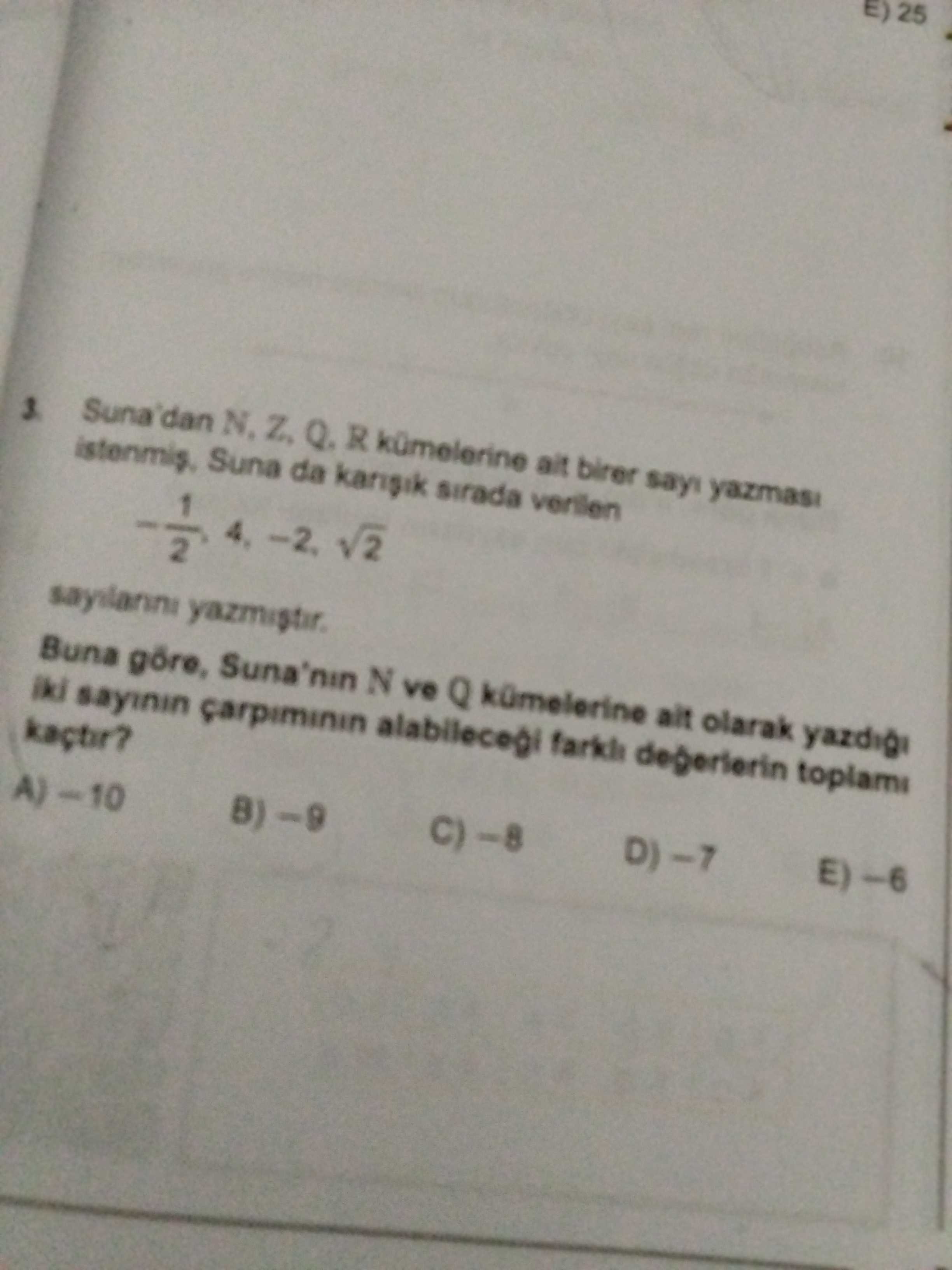 Matematik (12. Sınıf)