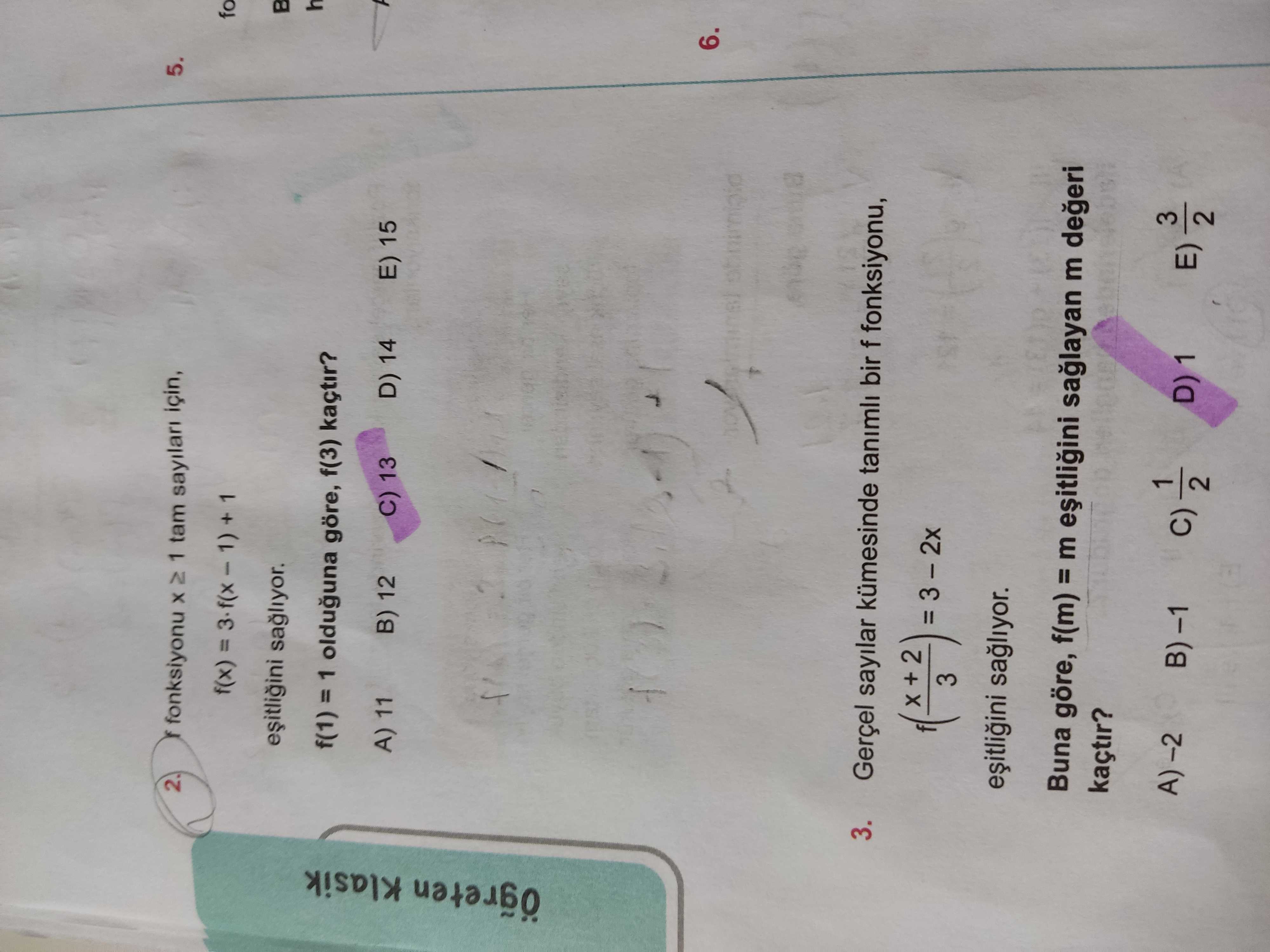 Matematik (12. Sınıf)