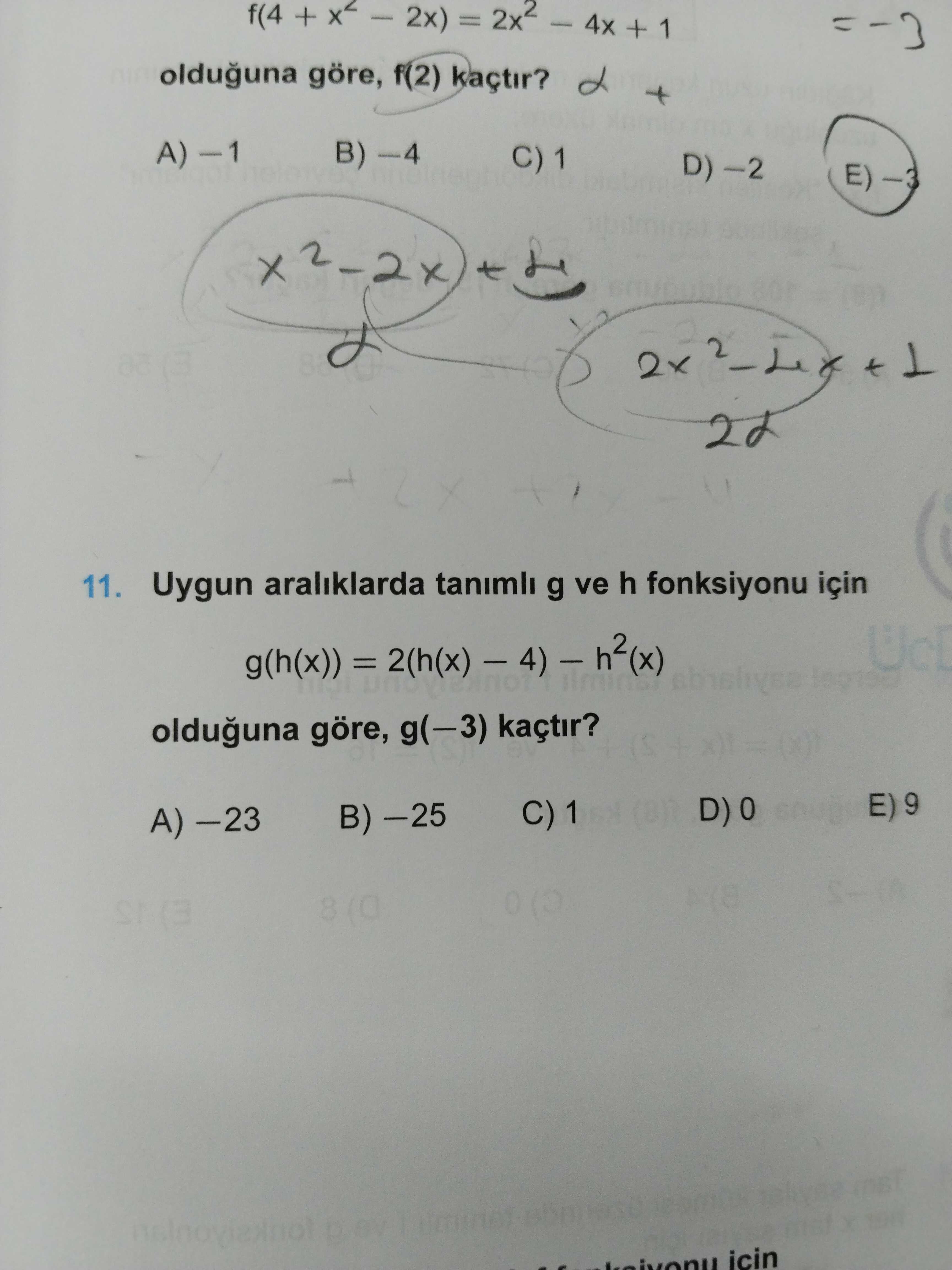 Matematik (11. Sınıf)
