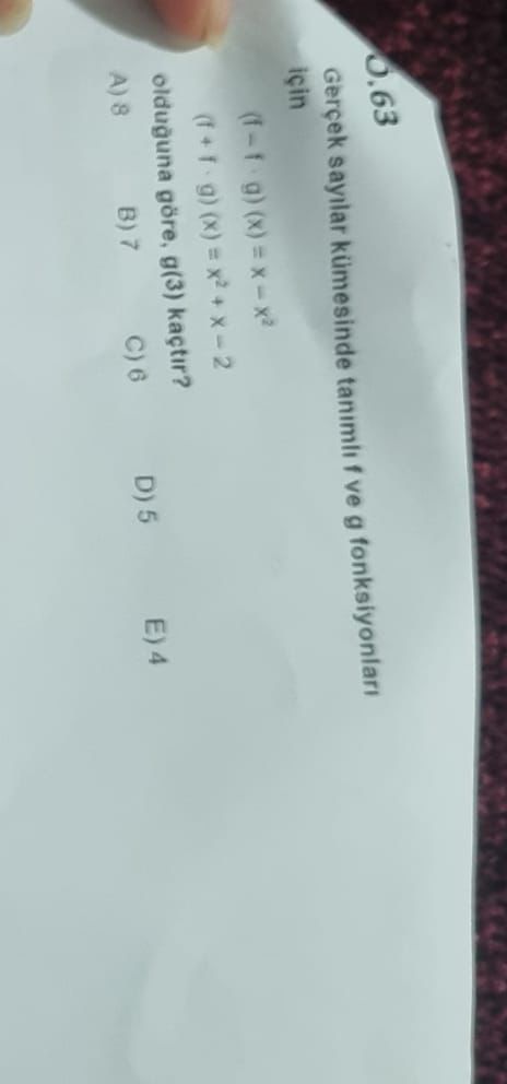 Matematik (11. Sınıf)