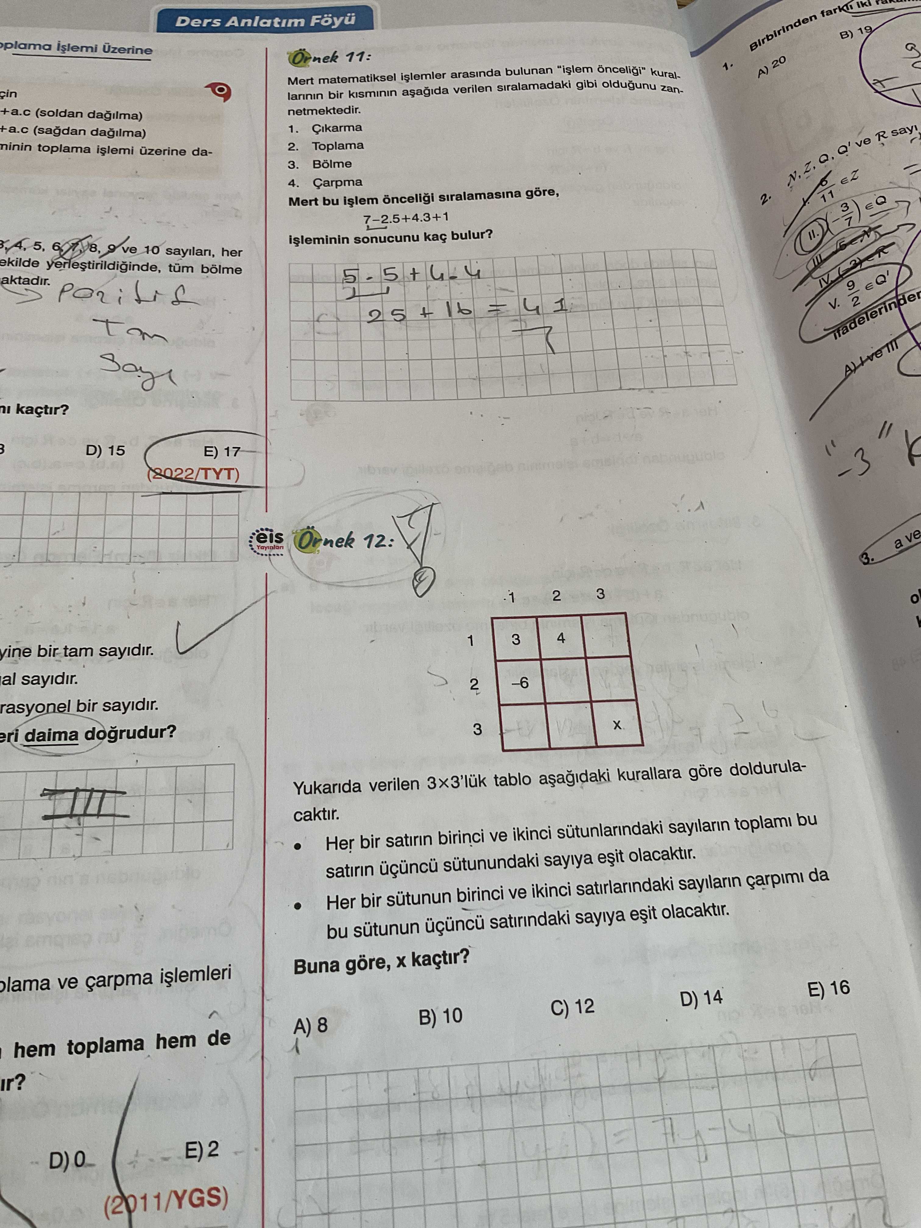 Matematik (12. Sınıf)