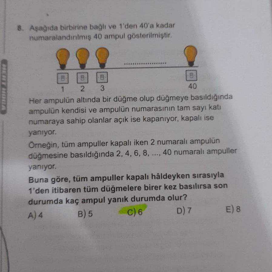 Matematik (Mezun)