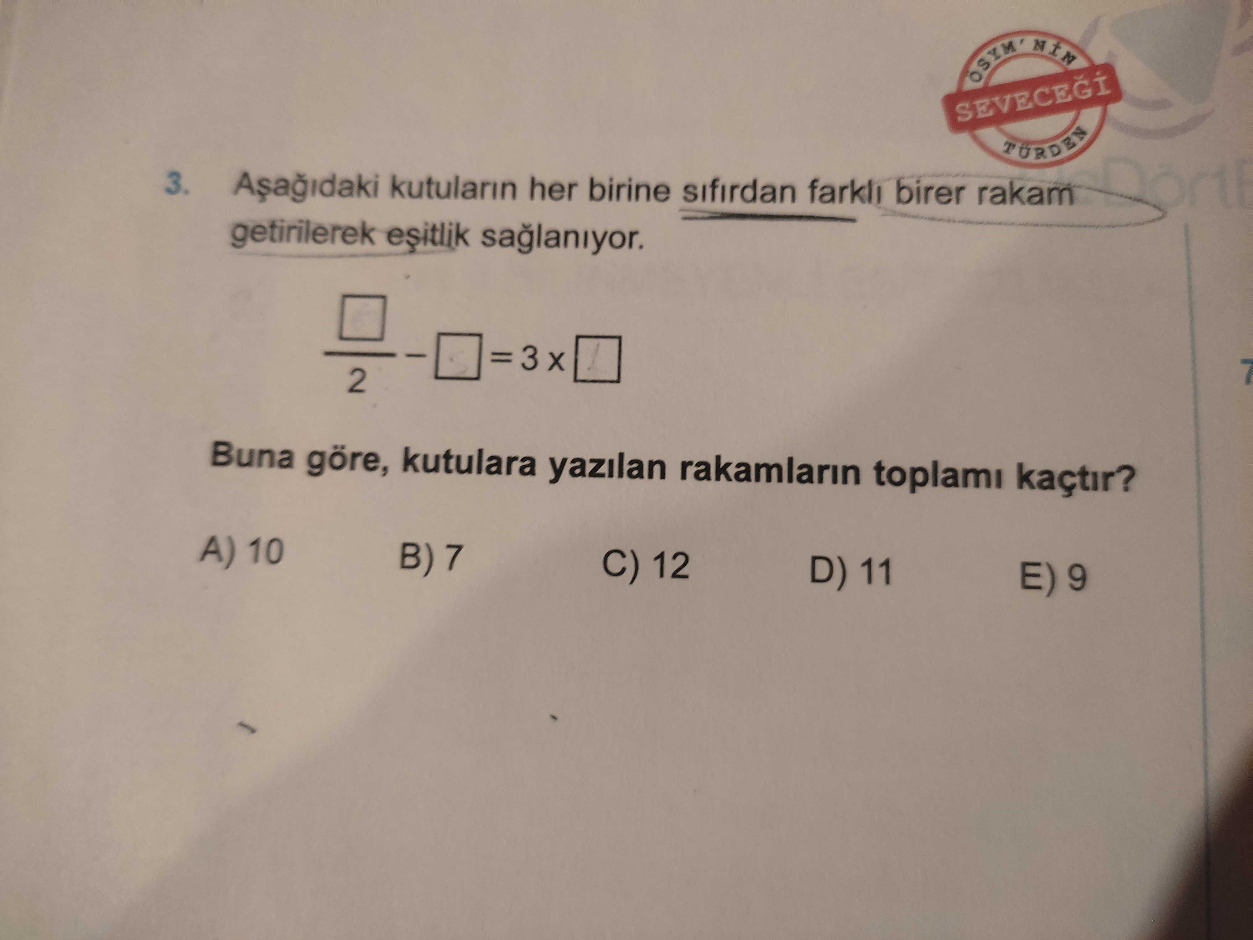 Matematik (12. Sınıf)