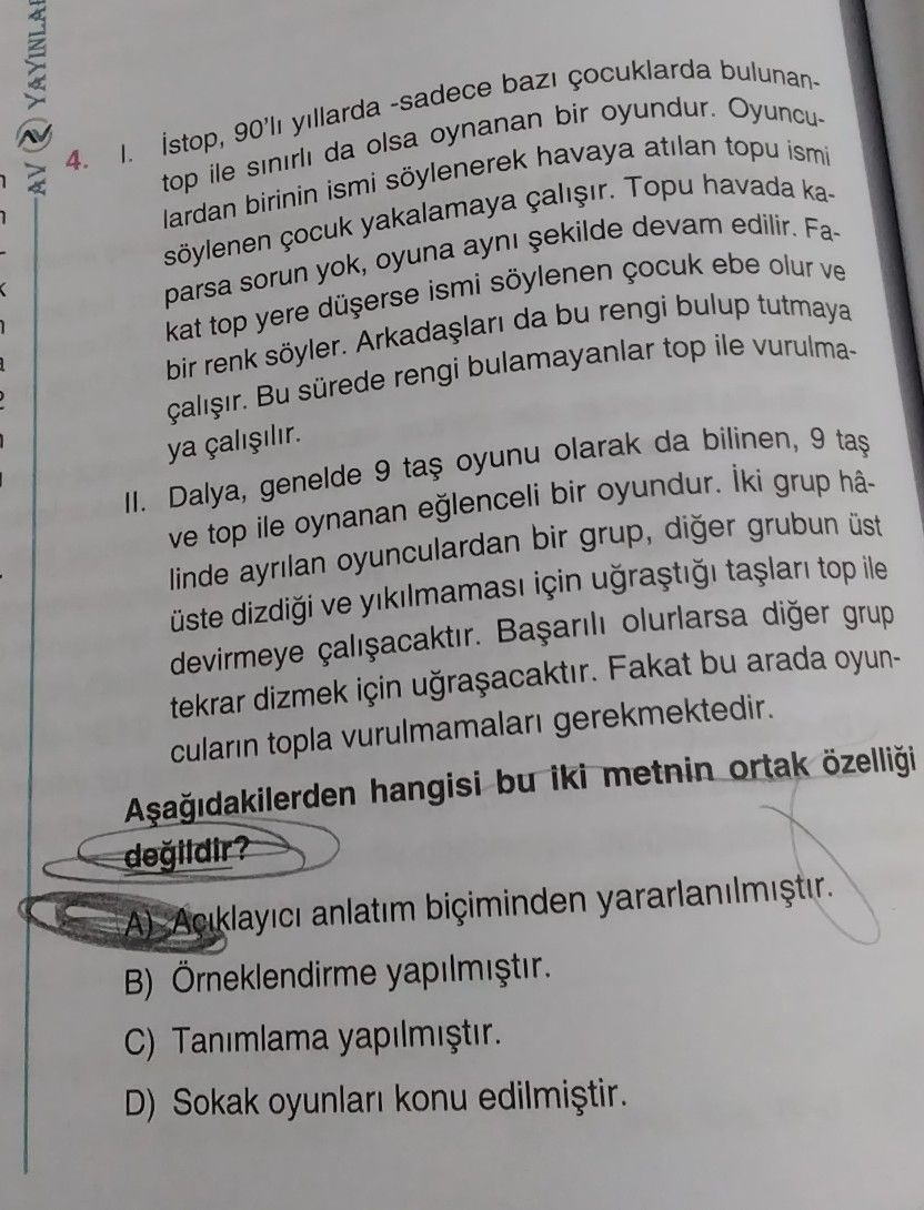 I. İstop, 90'lı yıllarda -sadece bazı çocuklarda bulunan- top ile sınırlı da olsa oynanan bir