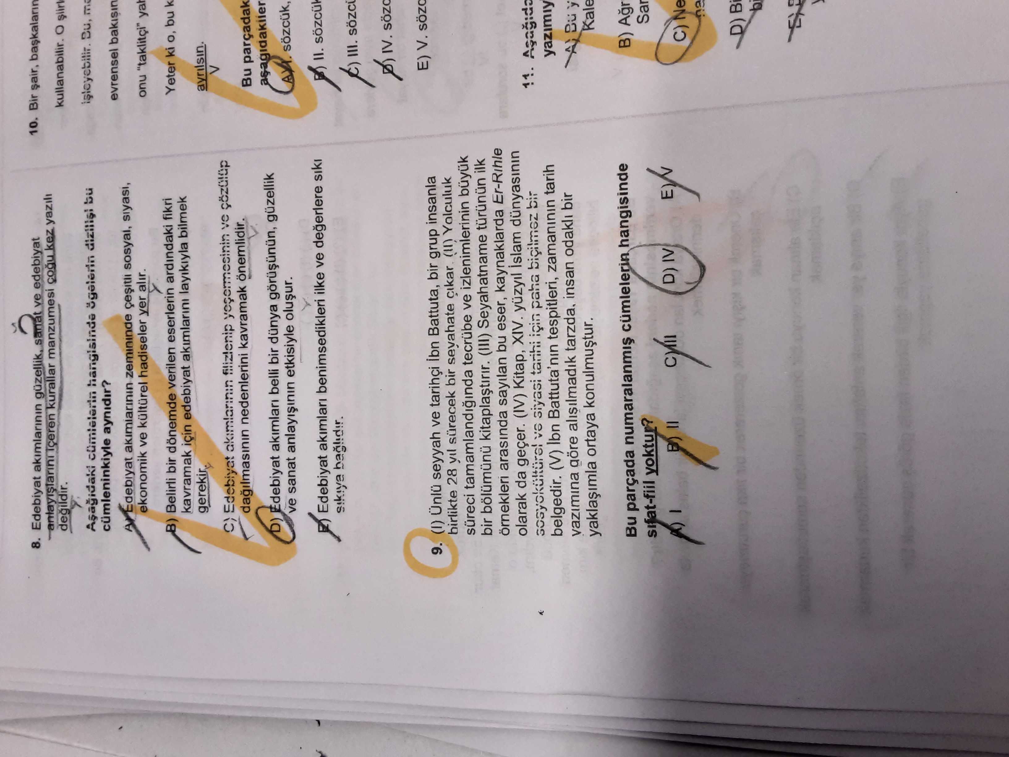 Edebiyat akımlarının güzellik, sanat ve edebiyat anlayışlarını içeren kurallar manzumesi çoğu kez