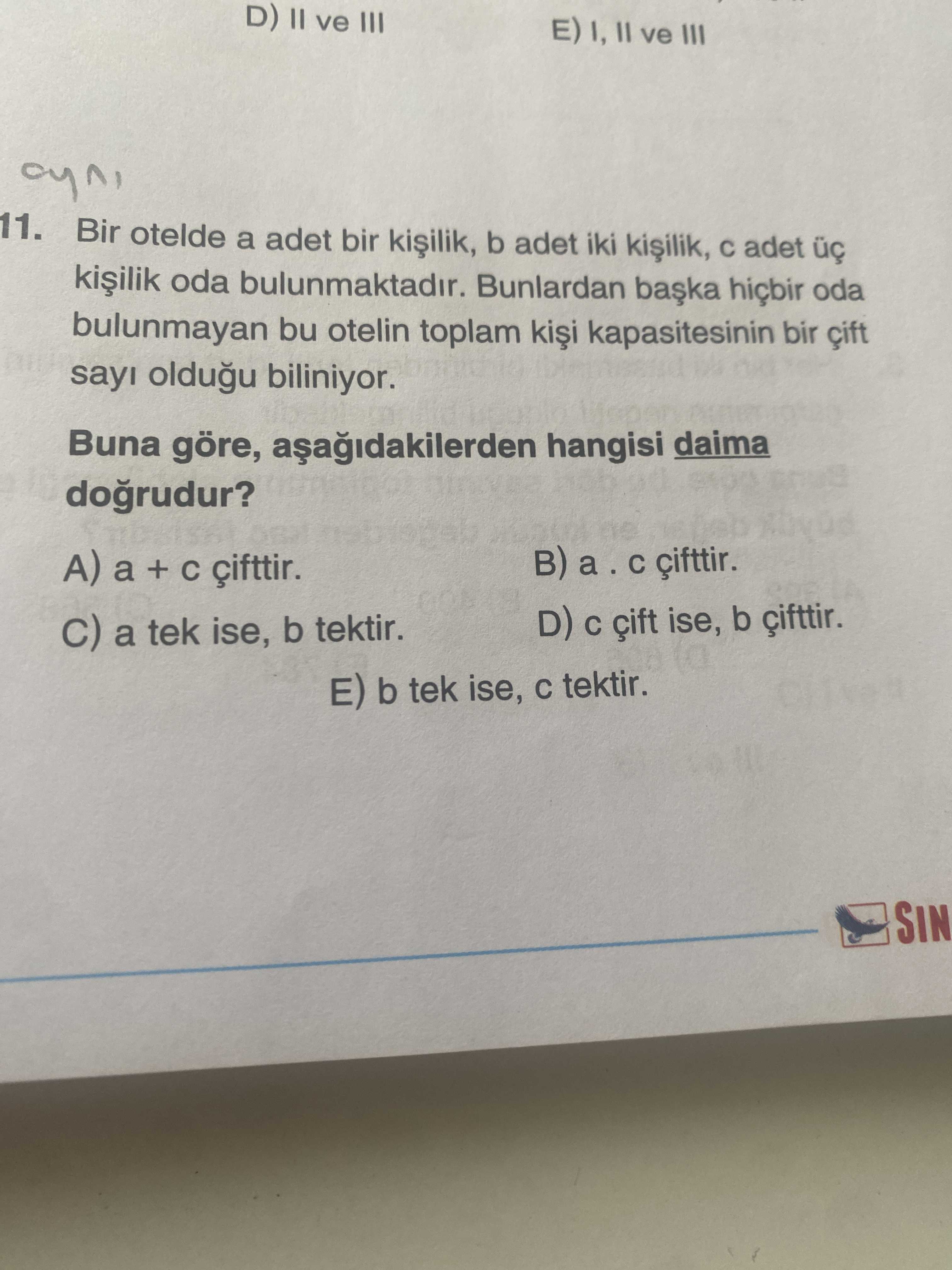 Matematik (11. Sınıf)