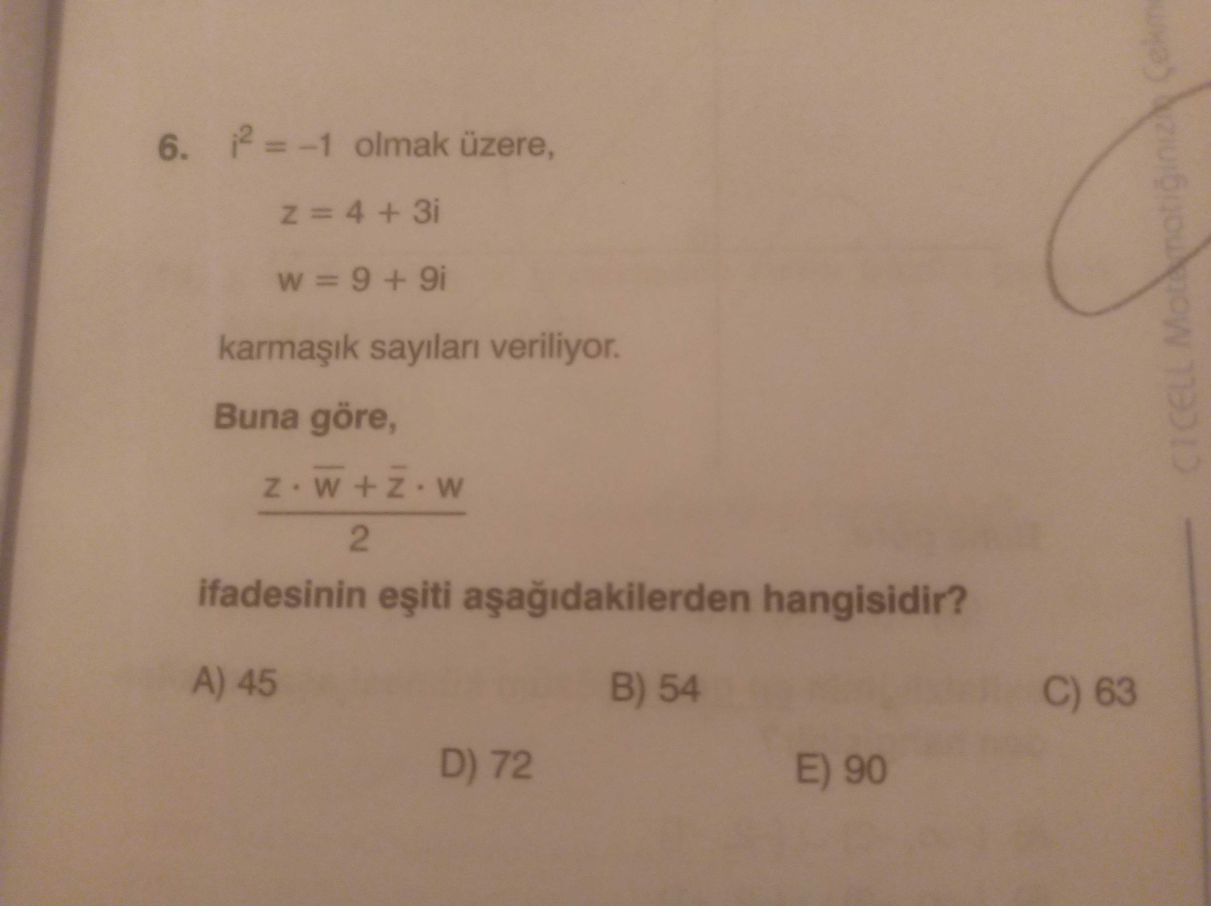 Matematik (Mezun)