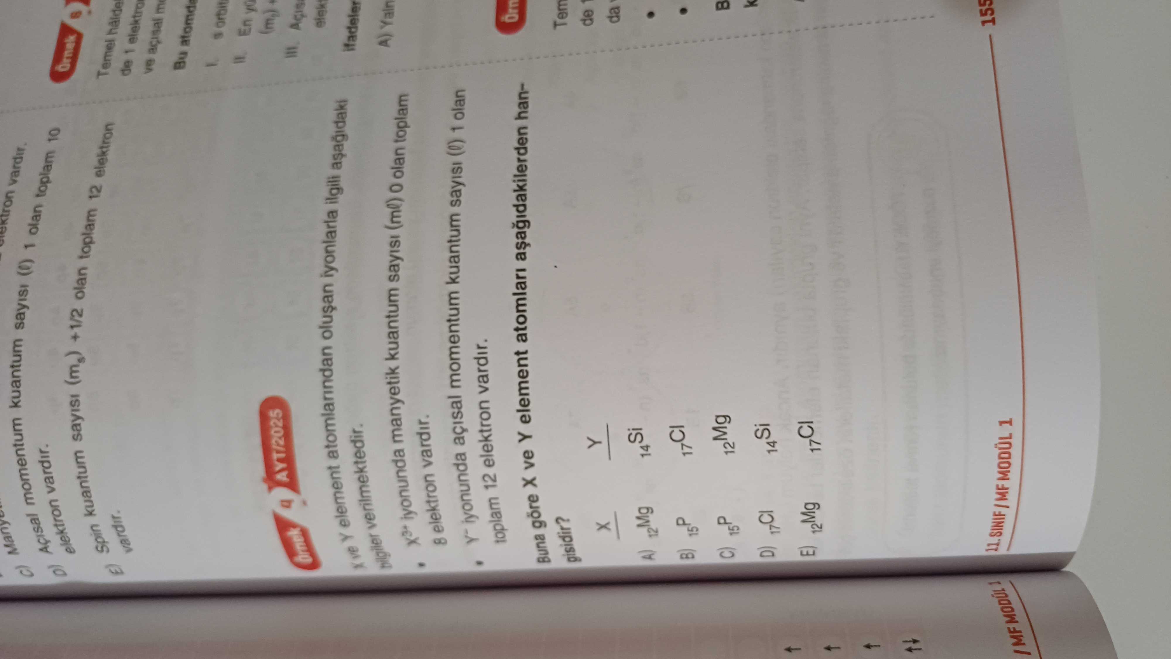 Kimya (11. Sınıf)