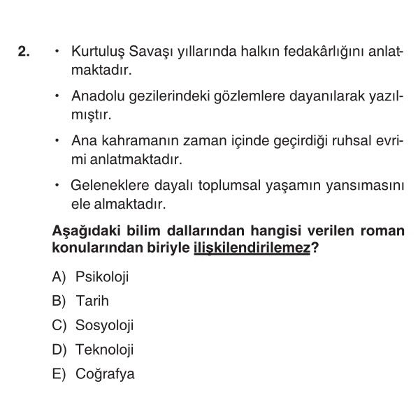 • Kurtuluş Savaşı yıllarında halkın fedakârlığını anlatmaktadır. • Anadolu gezilerindeki gözlemlere