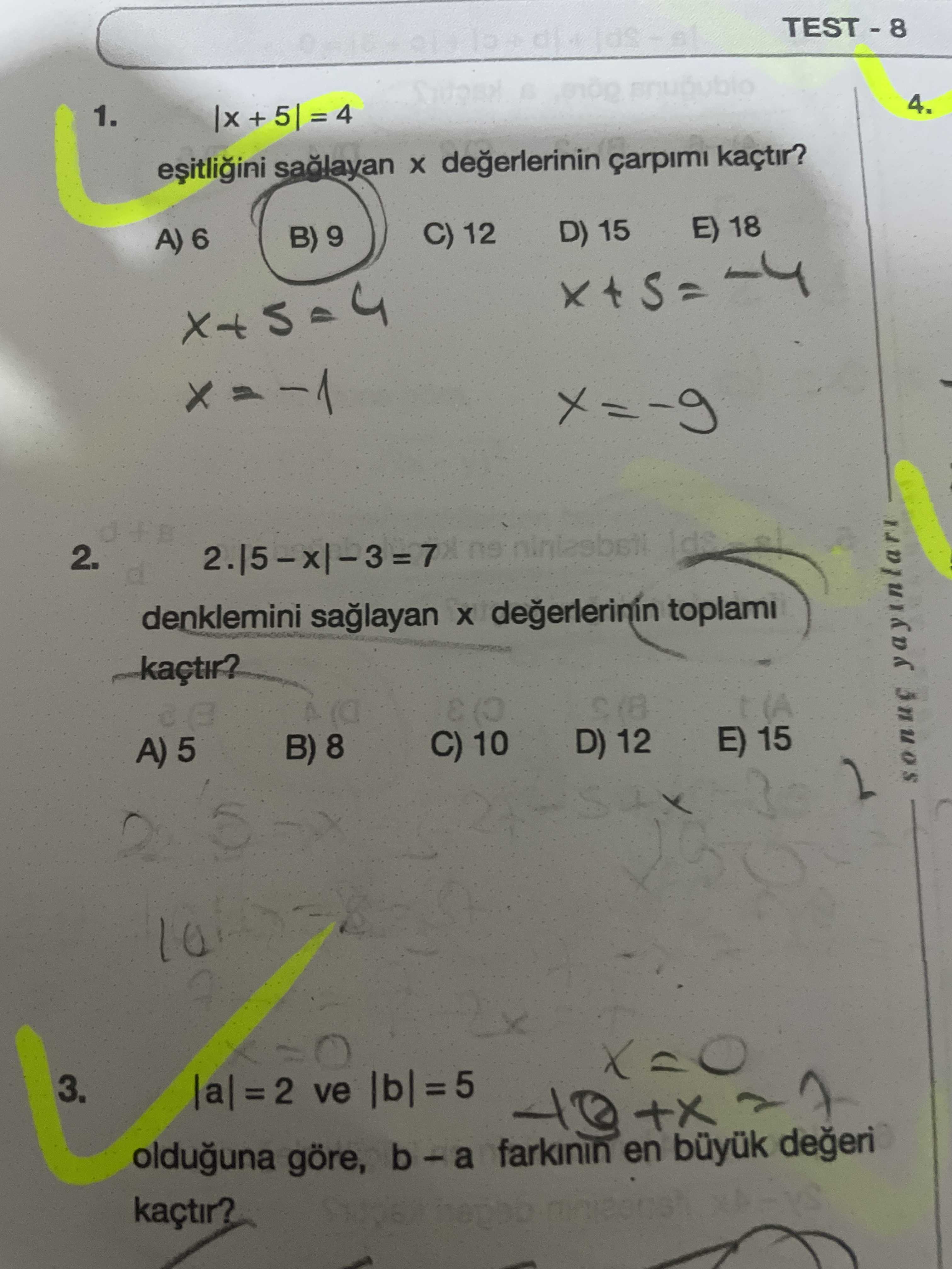 Matematik (11. Sınıf)