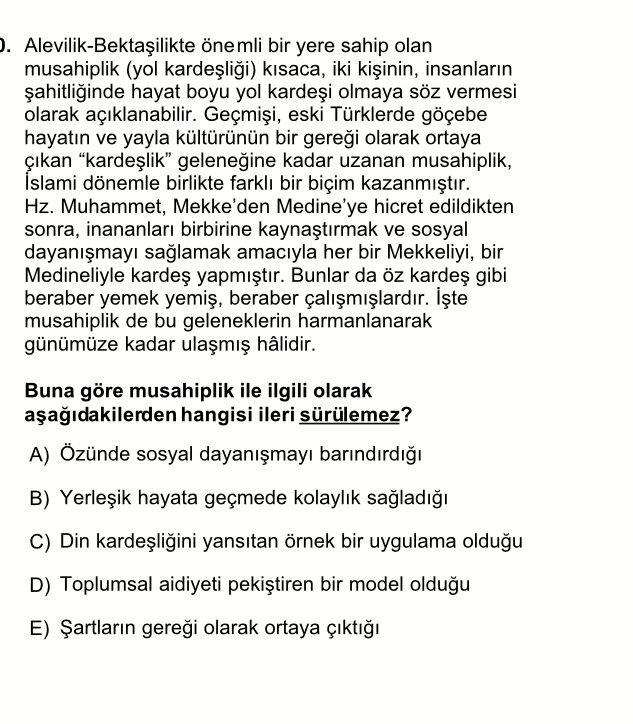 Alevilik-Bektaşilikte önemli bir yere sahip olan musahiplik (yol kardeşliği) kısaca, iki kişinin