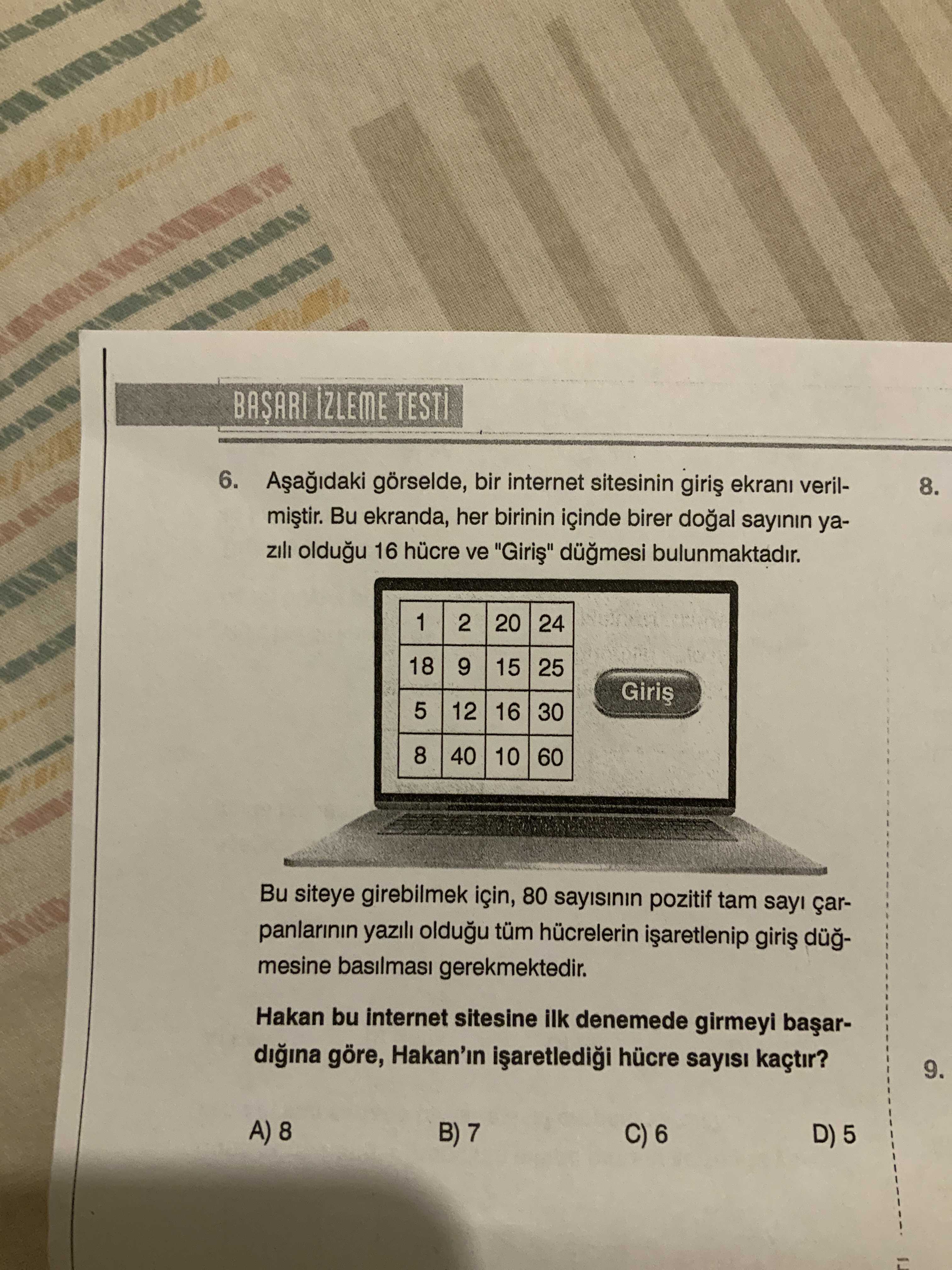 Matematik (8. Sınıf)