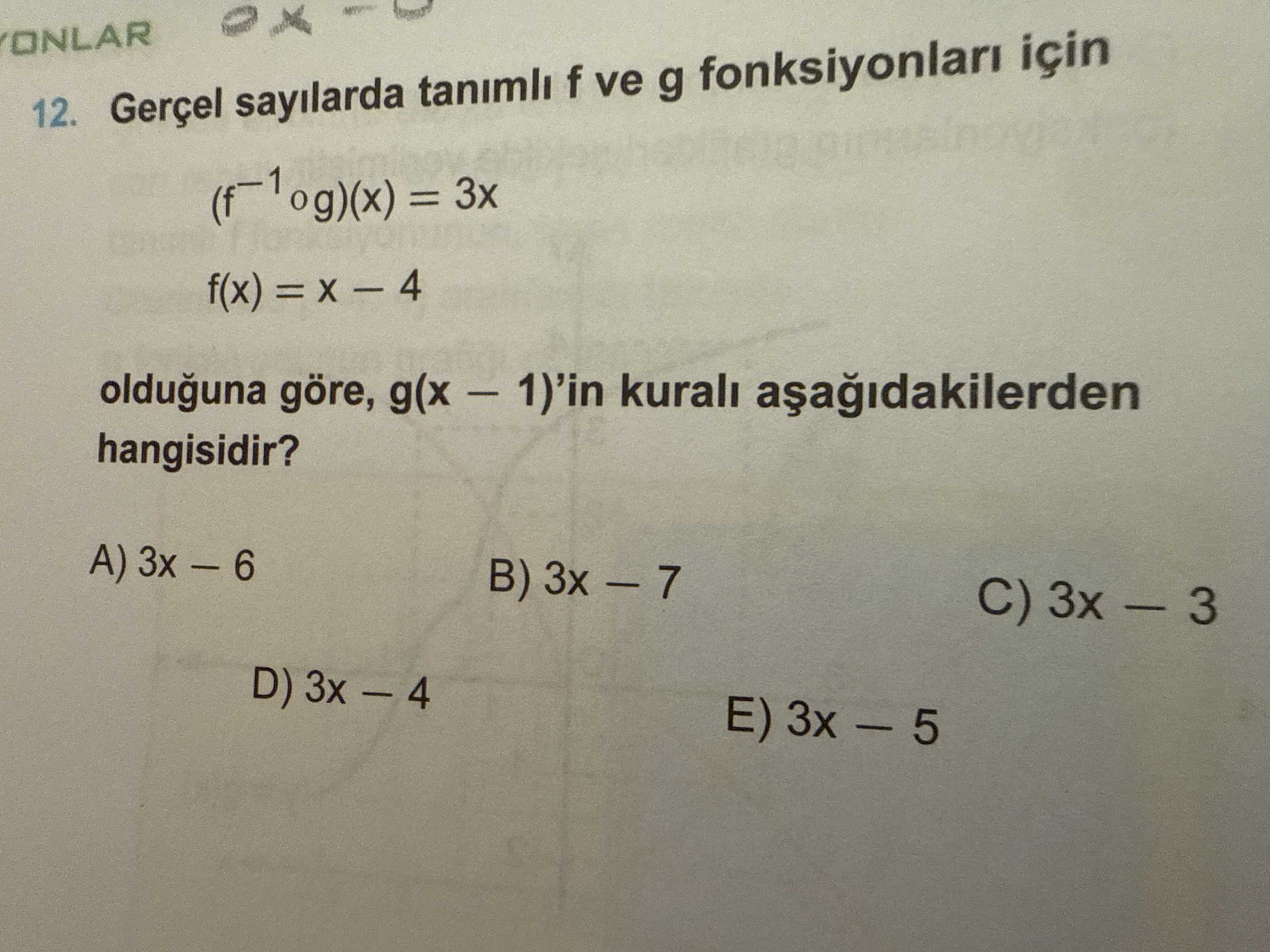Matematik (12. Sınıf)