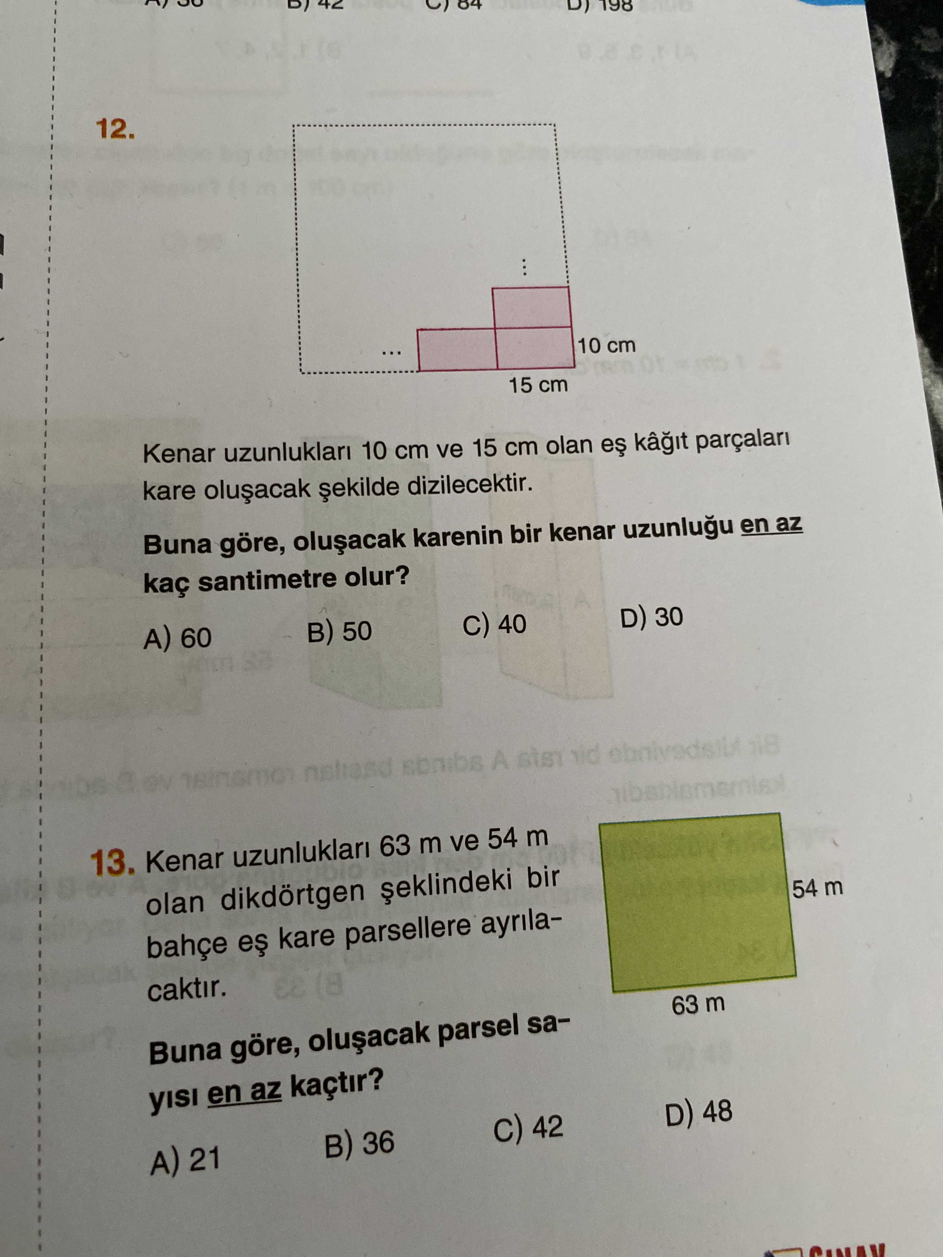 Matematik (8. Sınıf)