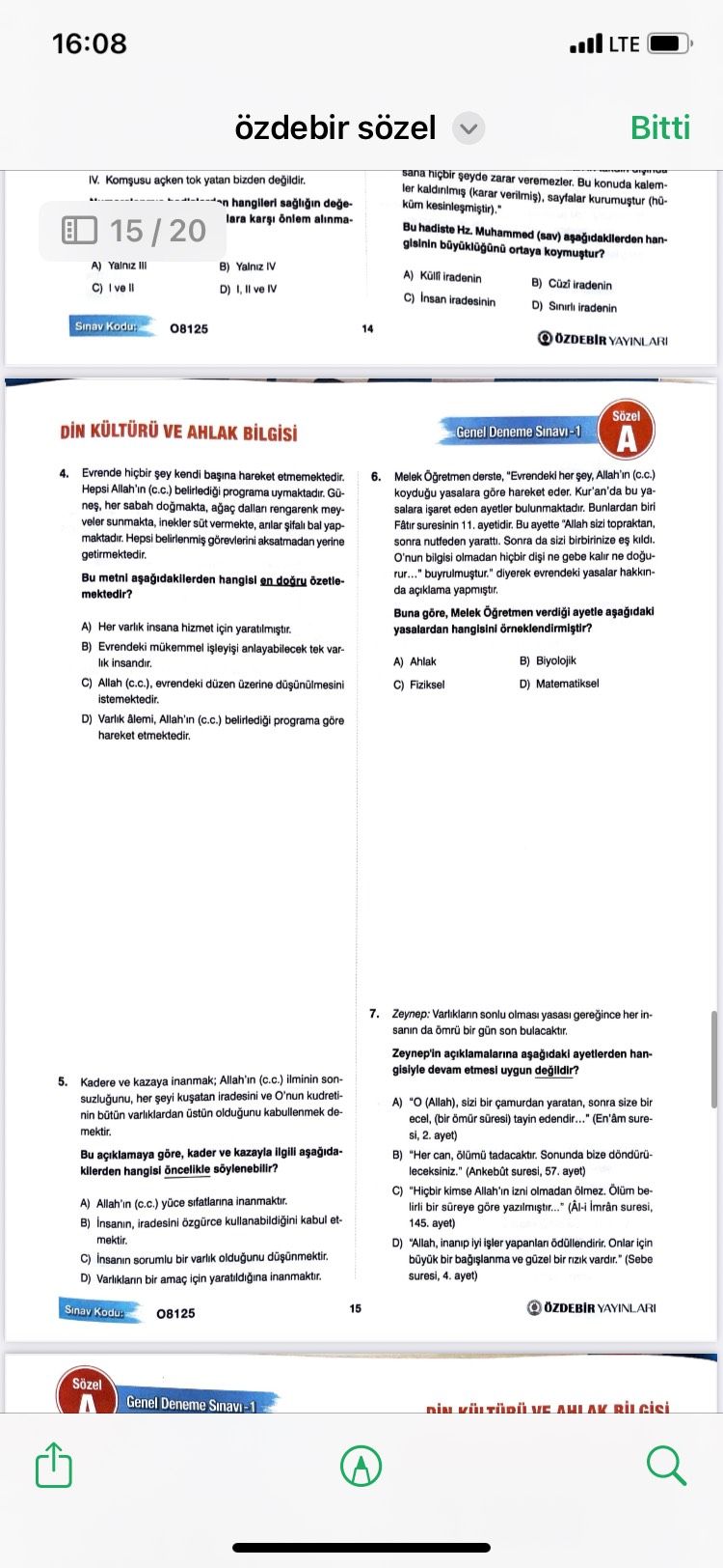 Evrendeki hiçbir şey kendi başına hareket edememiektir. Varlık Allah'ın (c.c.) belirlediği programa