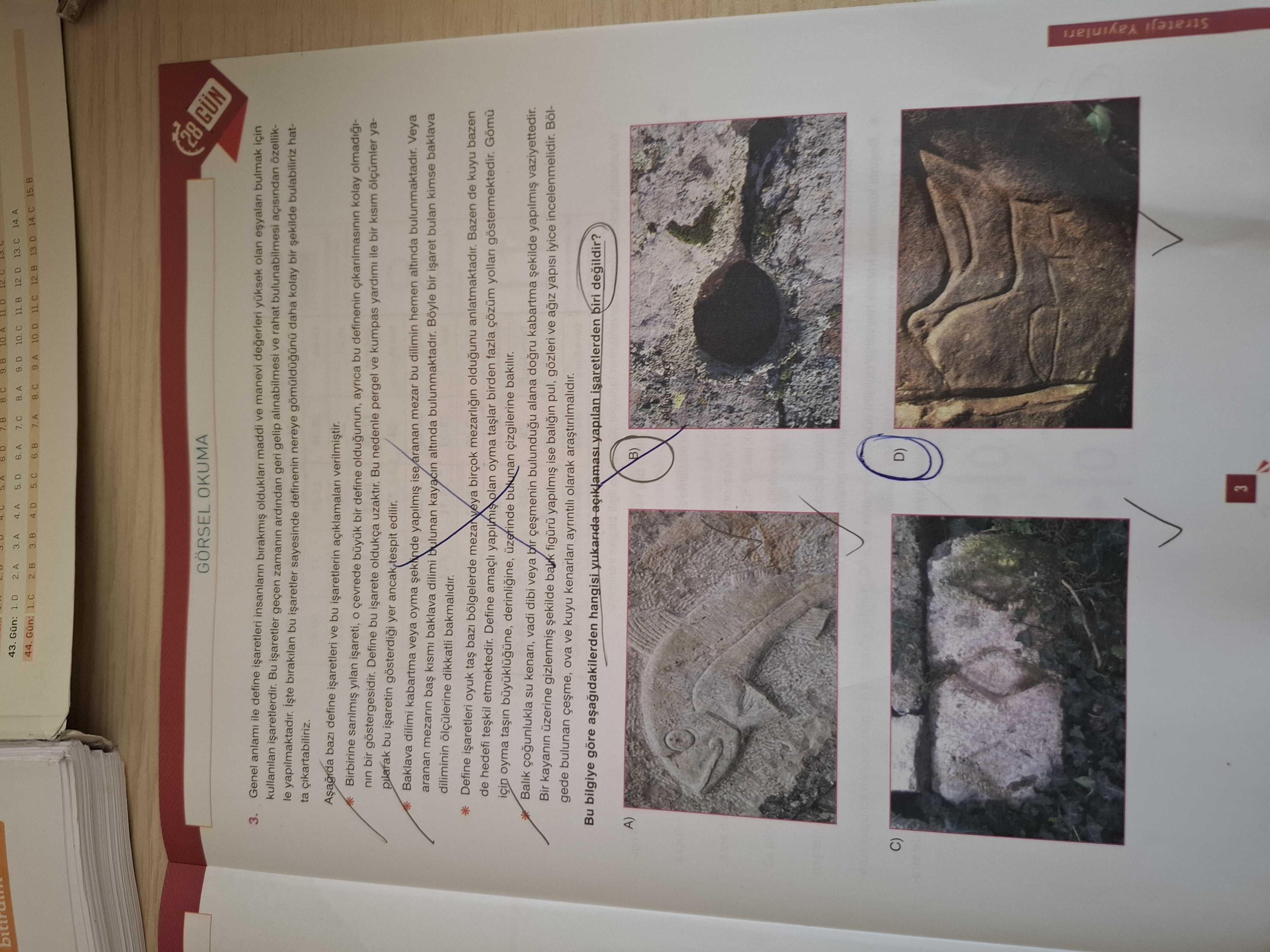 Genel anlamı ile define işaretleri insanların bırakmış oldukları maddi ve manevi değerleri yüksek