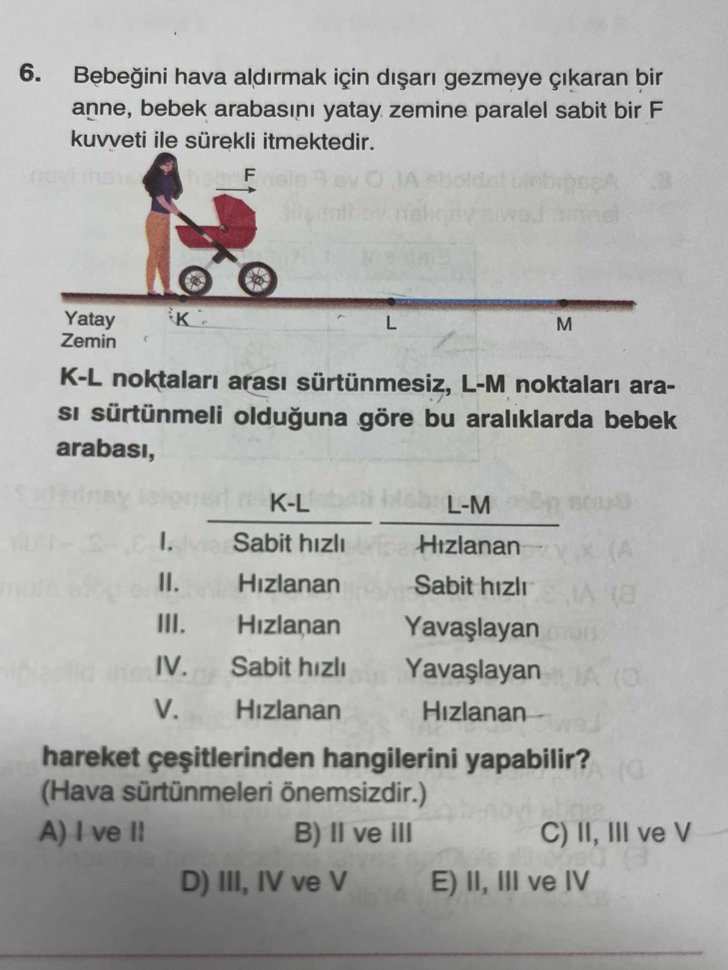 Bebeğini hava aldırmak için dışarı gezmeye çıkaran bir anne, bebek arabasını yatay zemine paralel