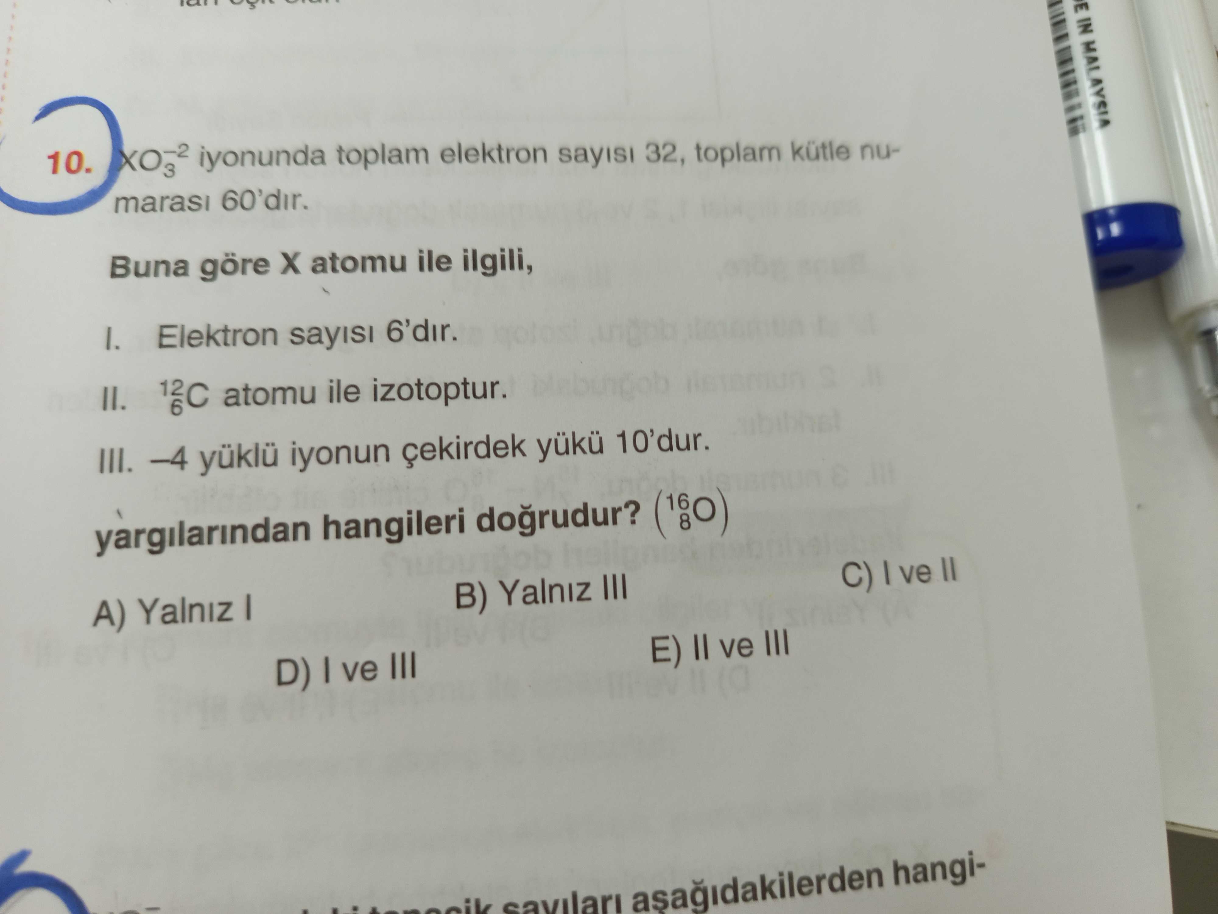 Kimya (11. Sınıf)