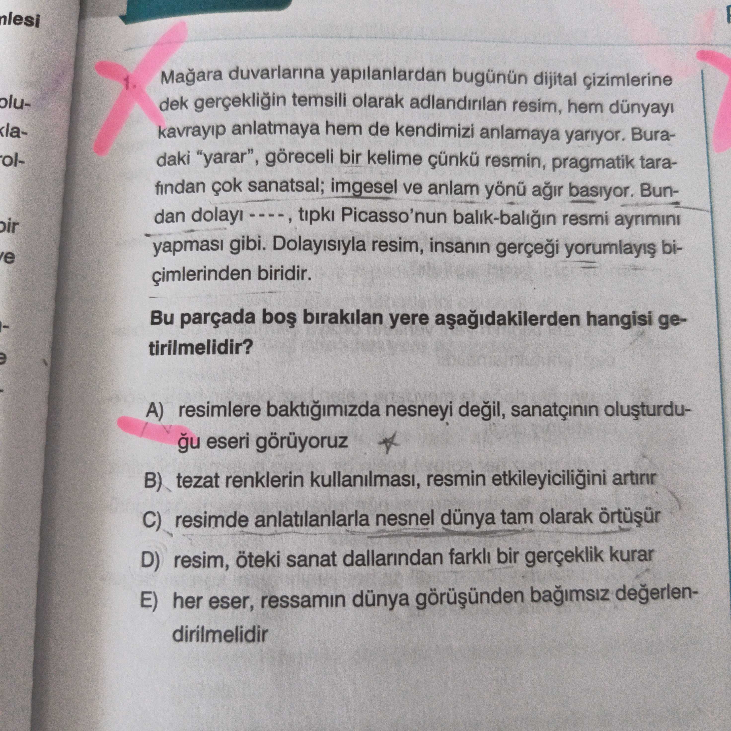 Mağara duvarlarına yapılanlardan bugünün dijital çizimlerine dek gerçekliğin temsili olarak