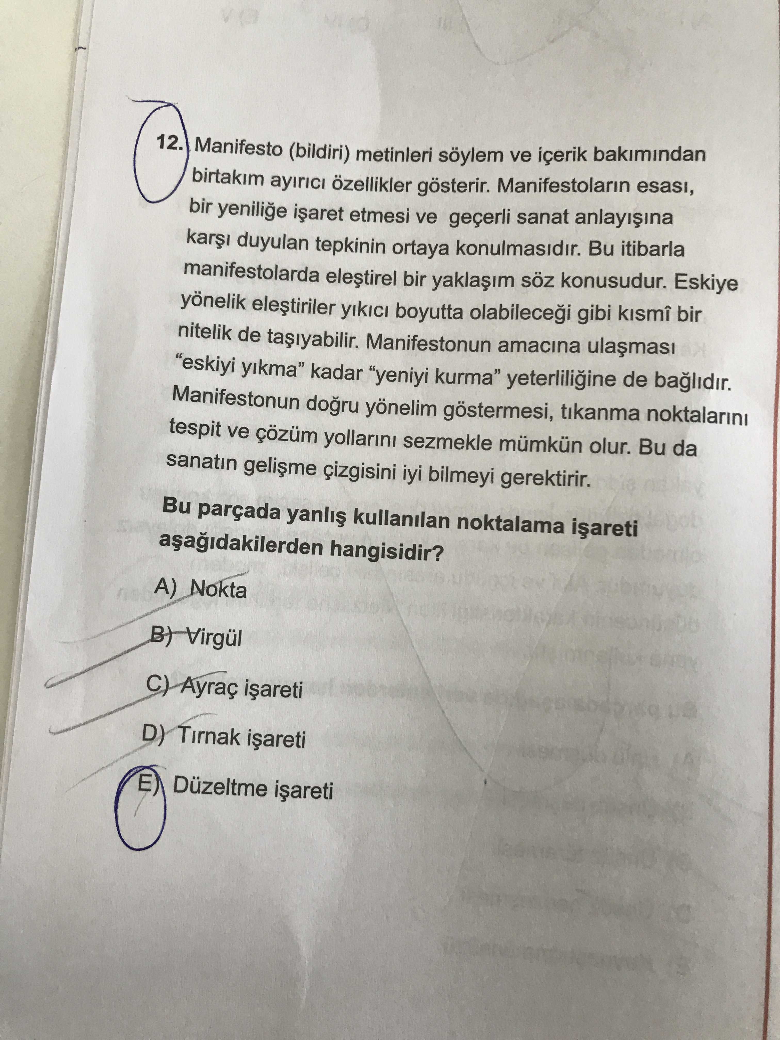 Manifesto (bildiri) metinleri söylem ve içerik bakımından birtakım ayırıcı özellikler gösterir