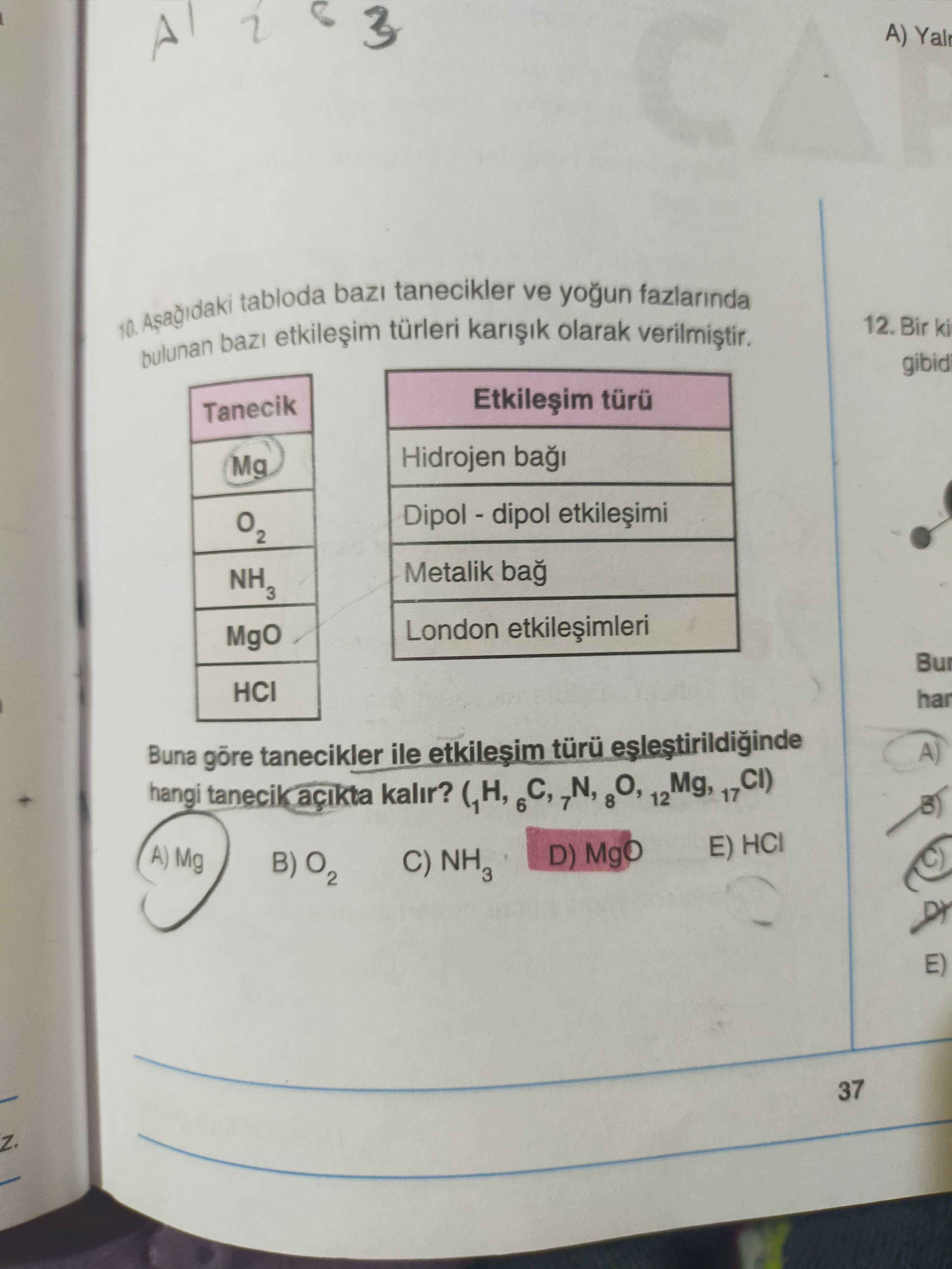 Kimya (11. Sınıf)