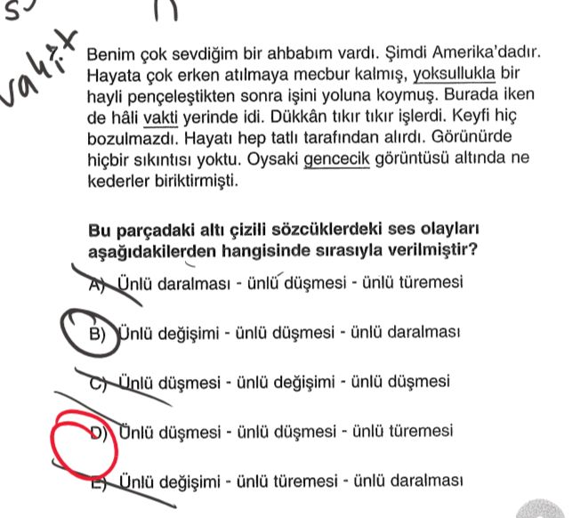 Benim çok sevdiğim bir ahbabım vardı. Şimdi Amerika'dadır. Hayata çok erken atılmaya mecbur kalmış
