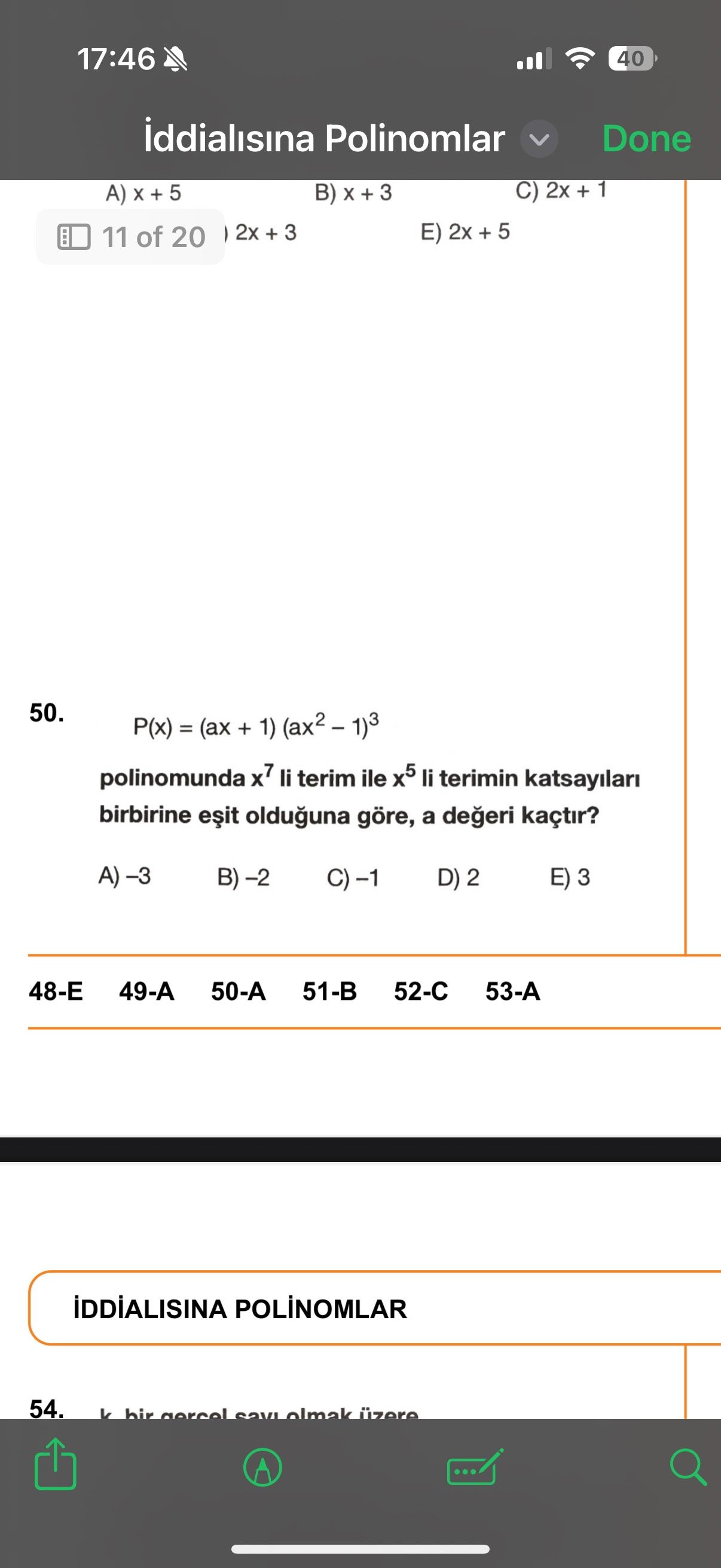 Matematik (12. Sınıf)