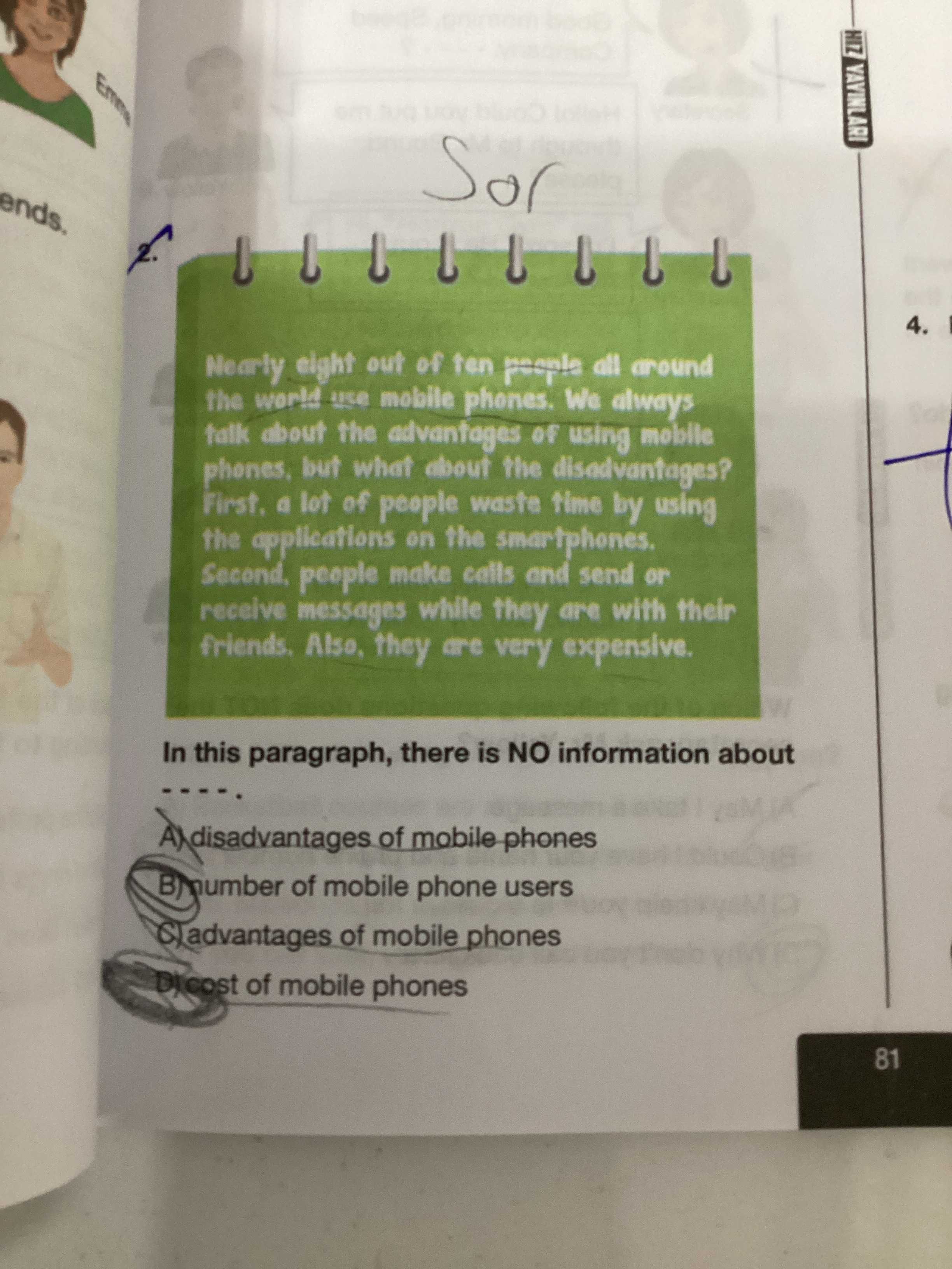 Nearly eight out of ten people all around the world use mobile phones. We always talk about the