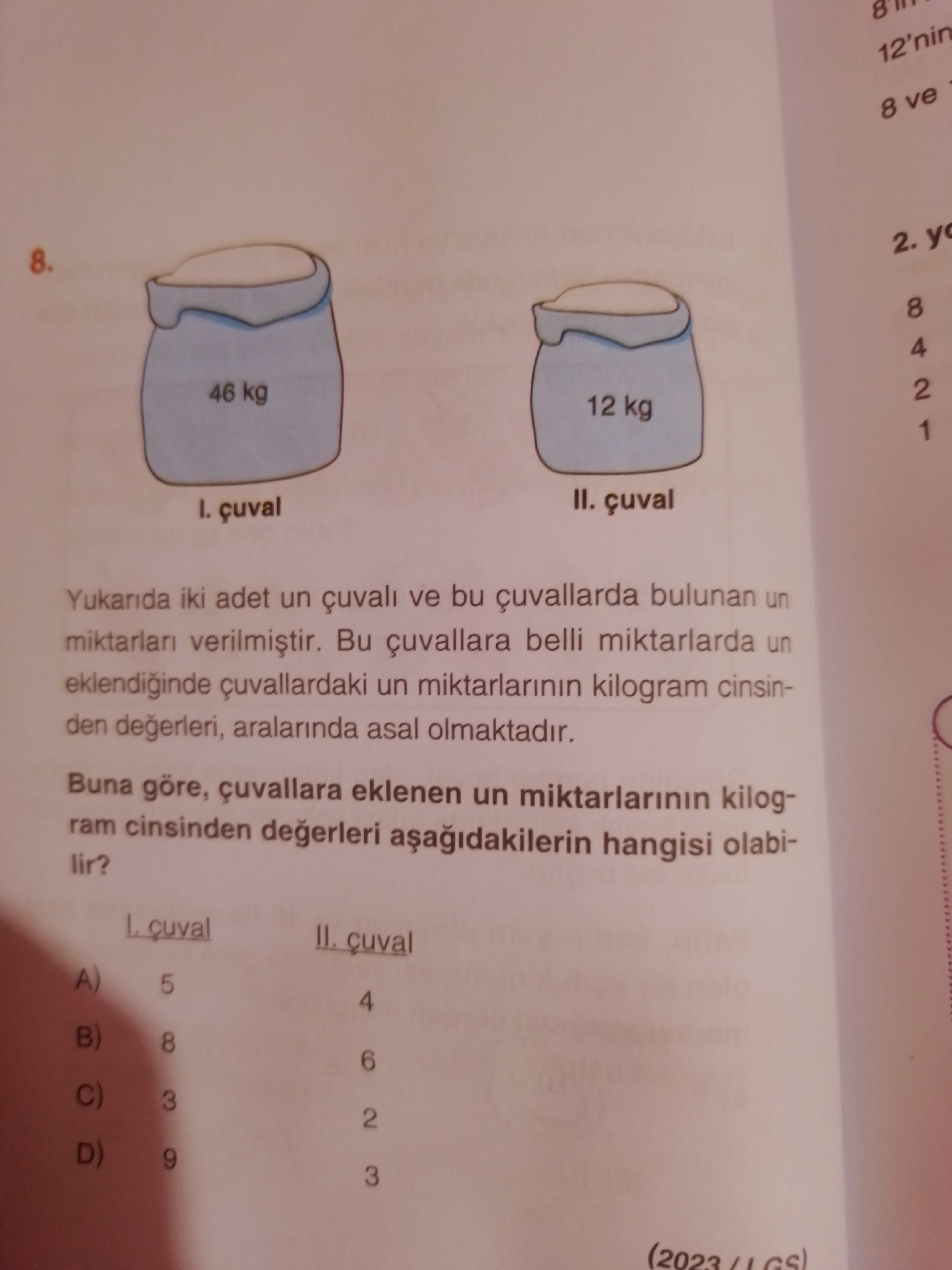 Matematik (8. Sınıf)