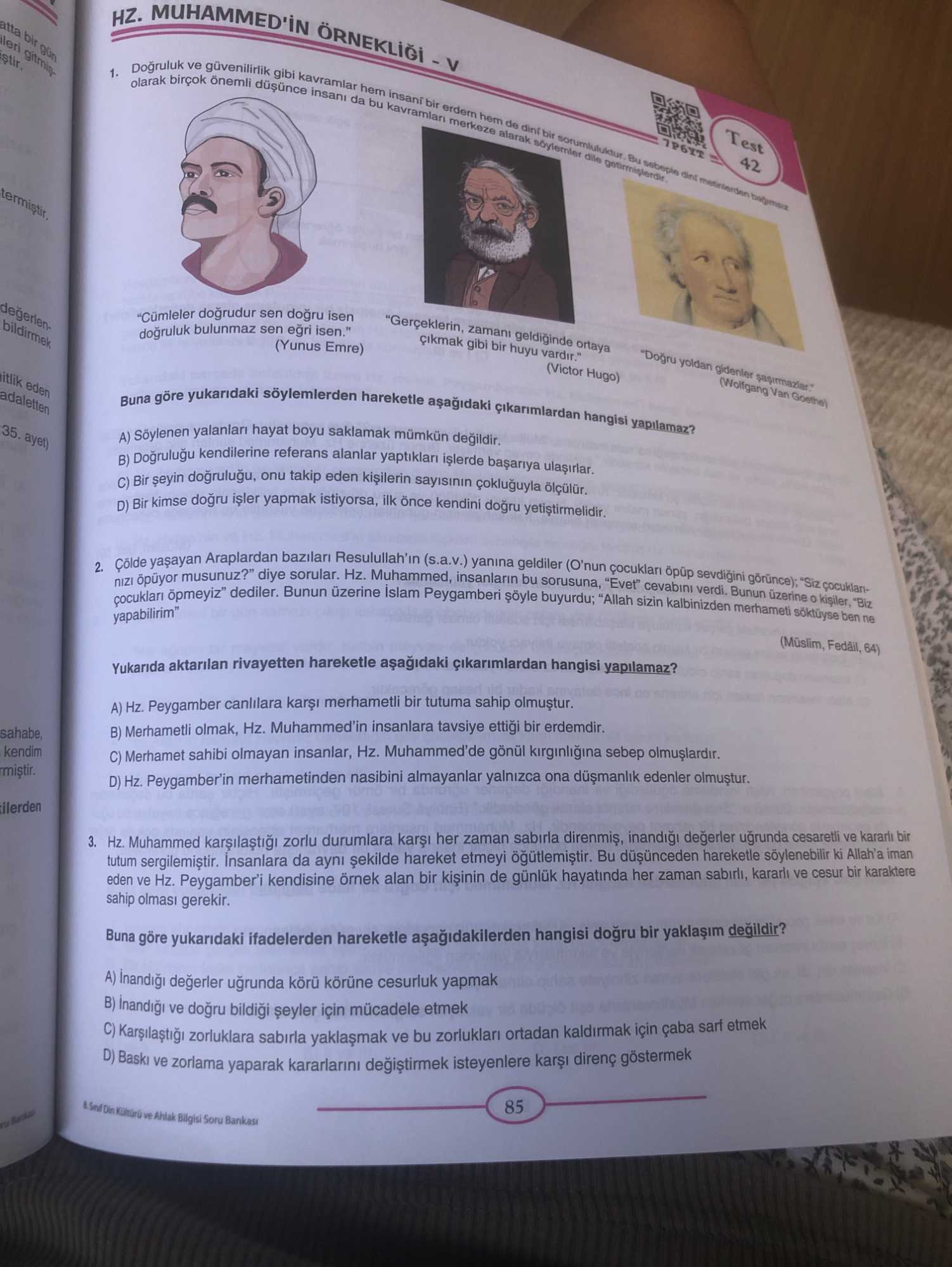 Doğruluk ve güvenilirlik gibi kavramlar hem insanî bir erdem hem de dinî bir sorumluluktur. Bu