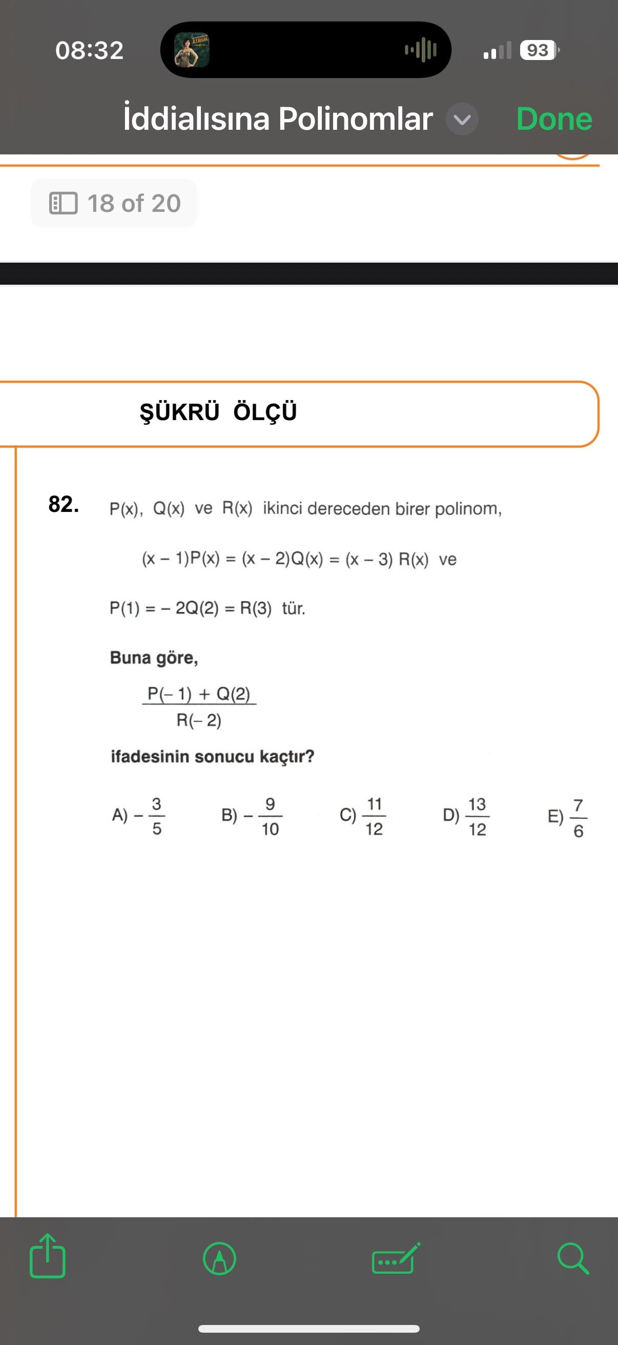Matematik (12. Sınıf)