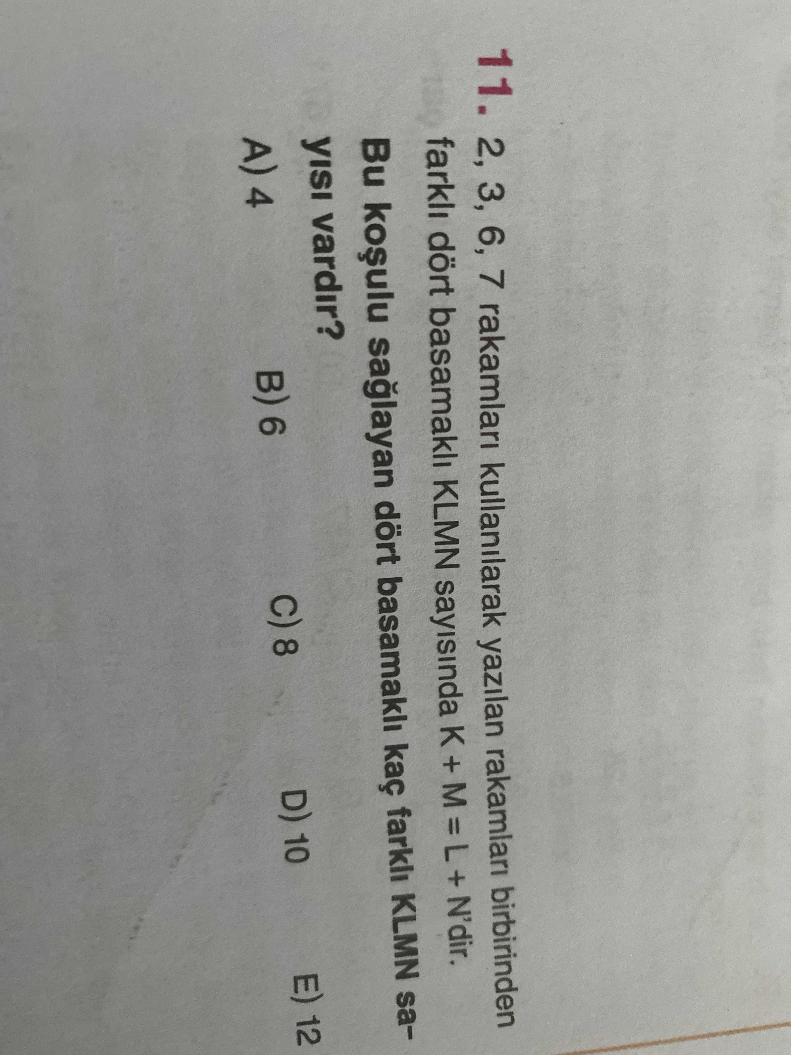 Matematik (12. Sınıf)