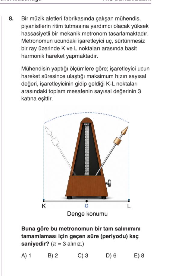 Bir müzik aletleri fabrikasında çalışan mühendis, piyanistlerin ritim tutmasına yardımcı olacak