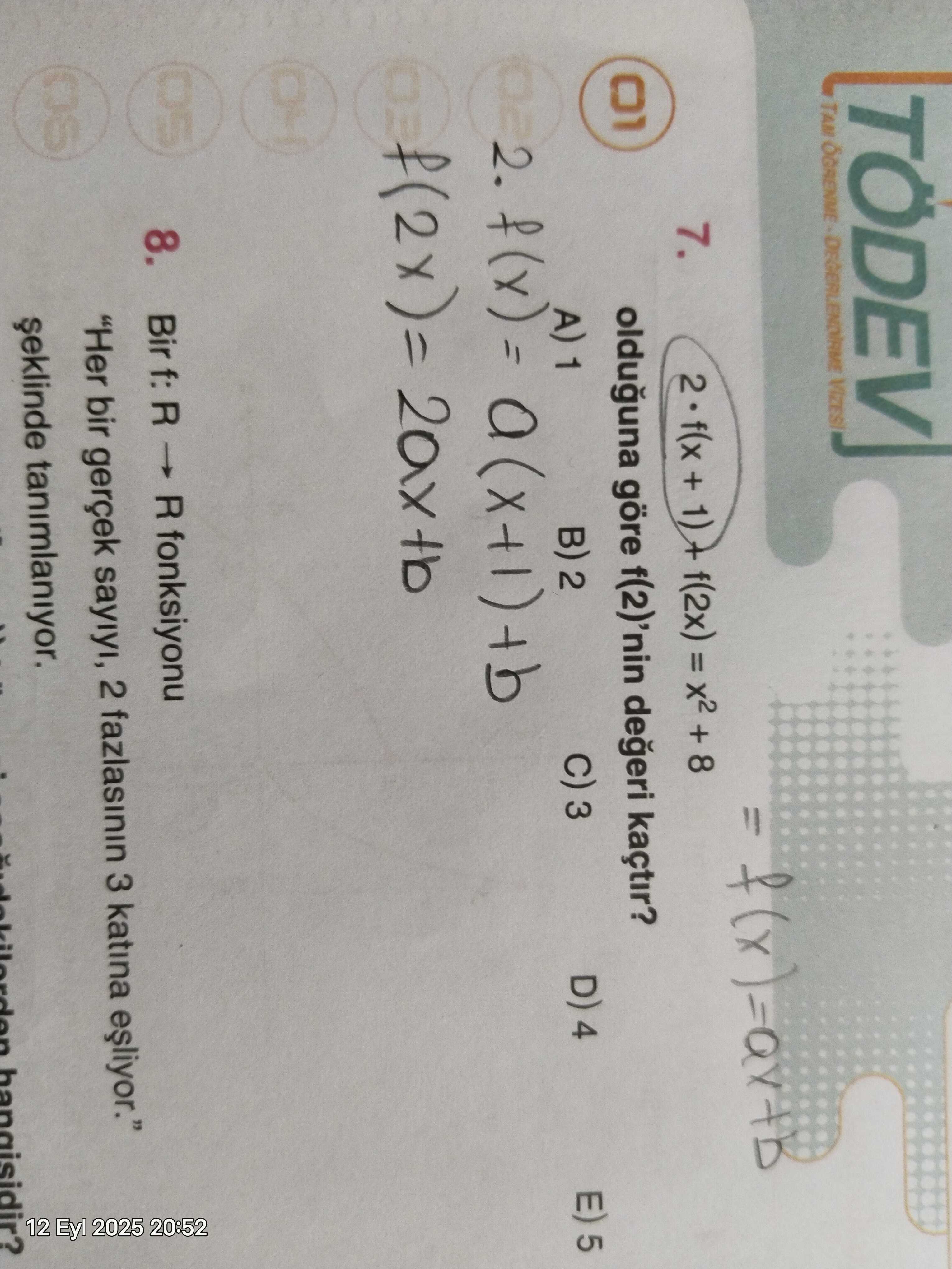 Matematik (12. Sınıf)