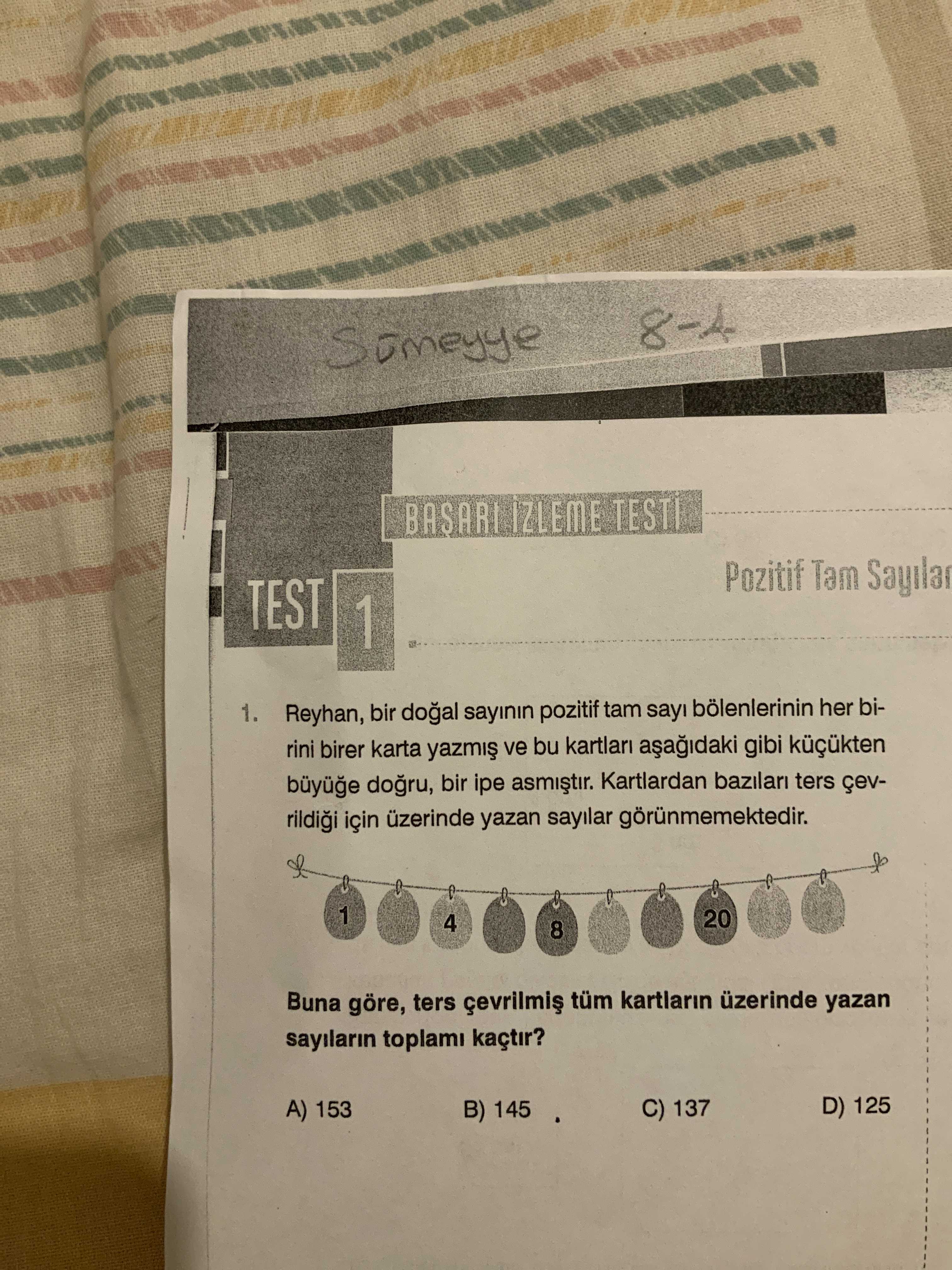 Matematik (8. Sınıf)