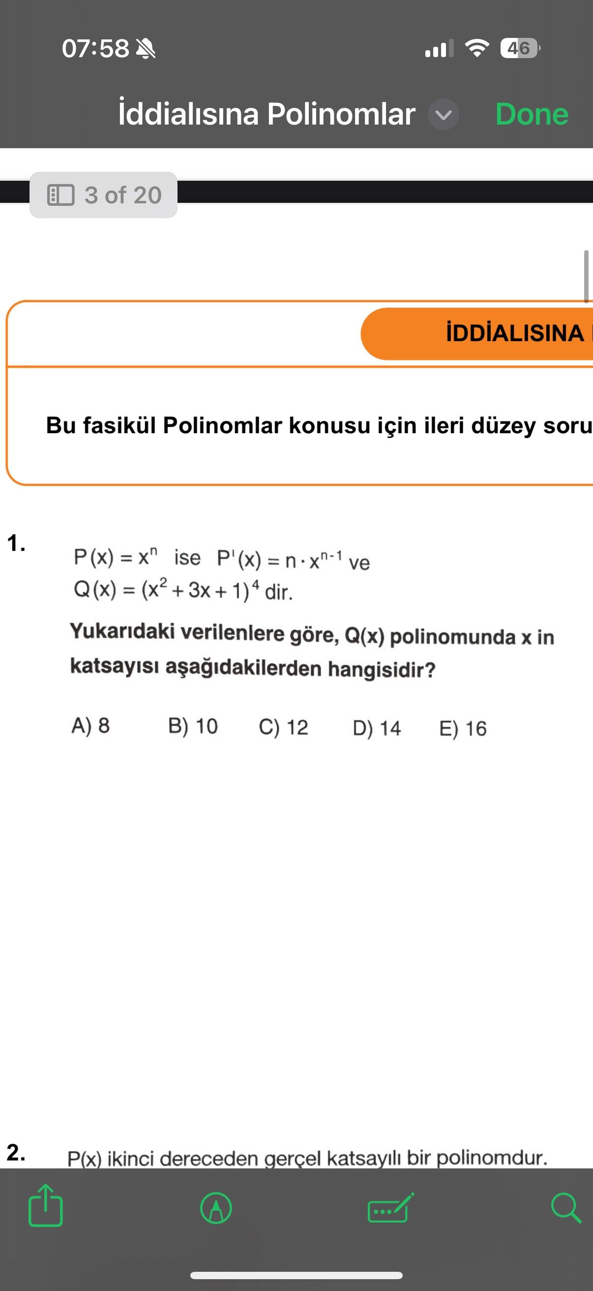 Matematik (12. Sınıf)