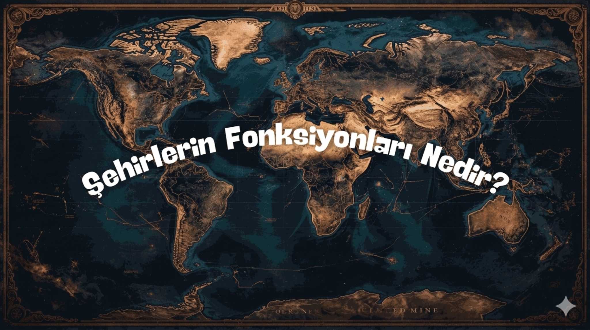 Şehirlerin Fonksiyonları Nedir? 