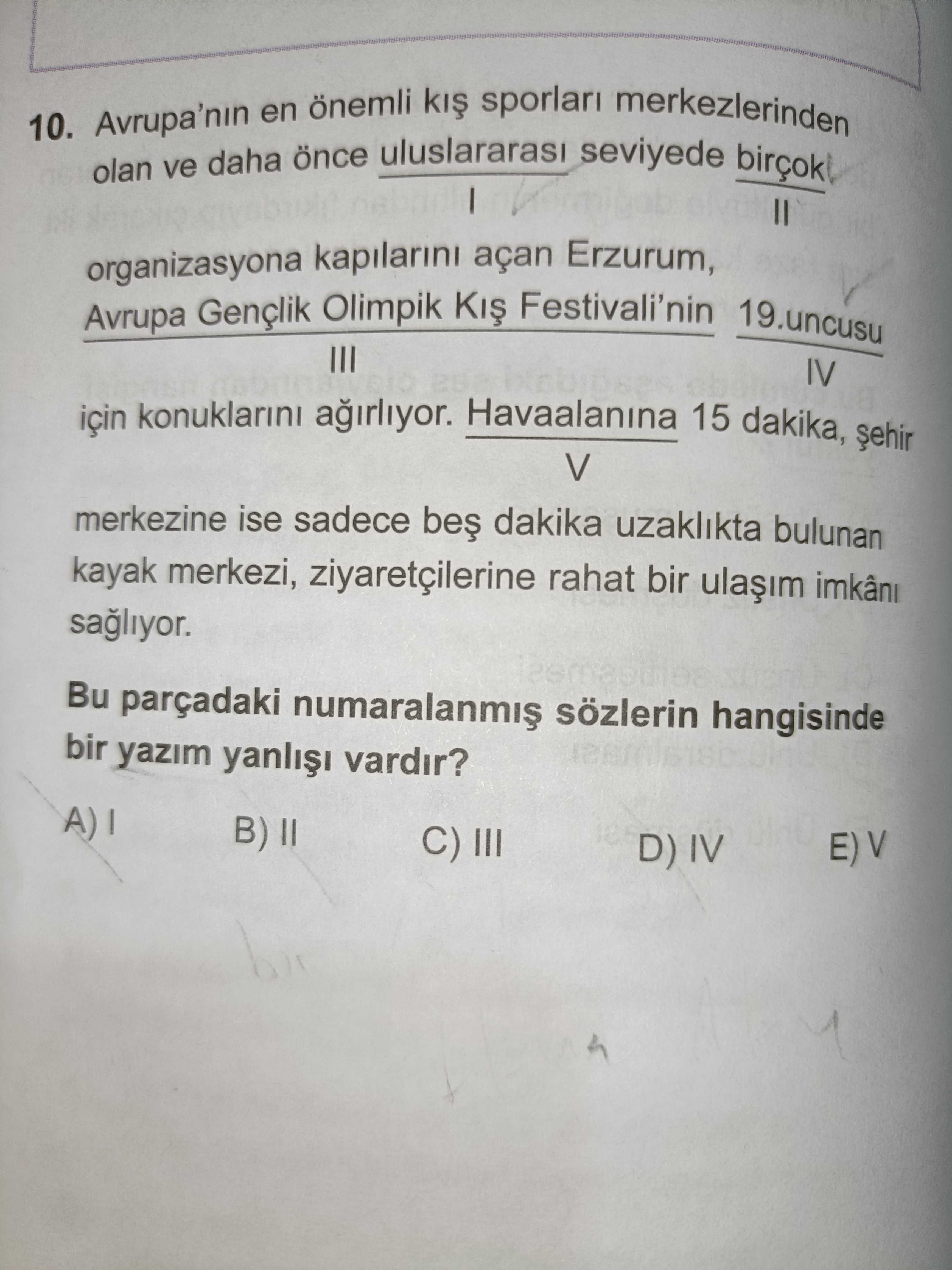 Avrupa'nın en önemli kış sporları merkezlerinden olan ve daha önce uluslararası seviyede birçok I II