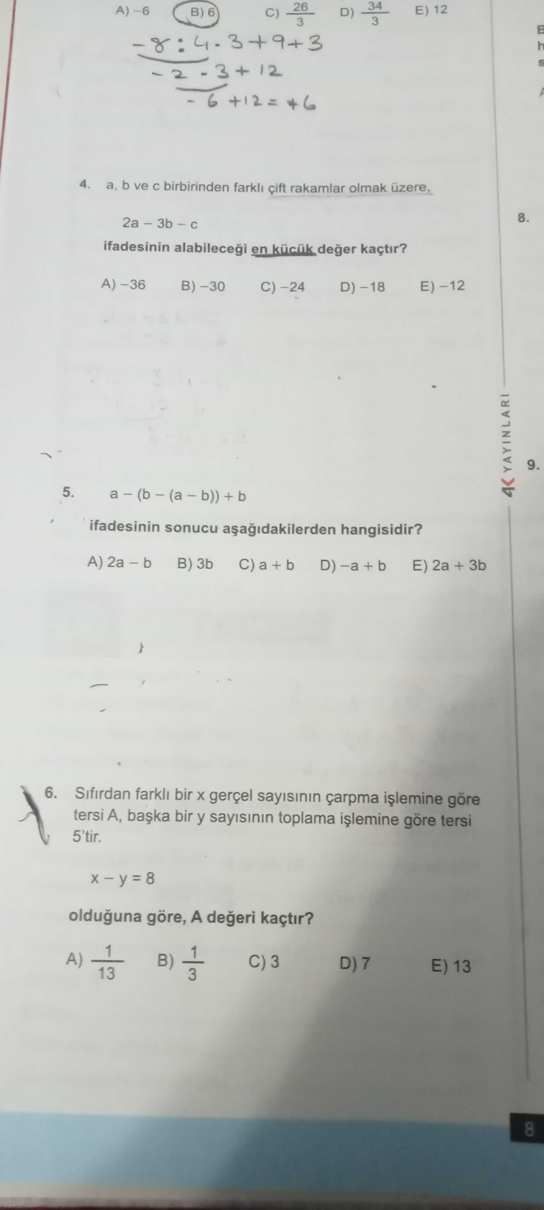 Matematik (Mezun)