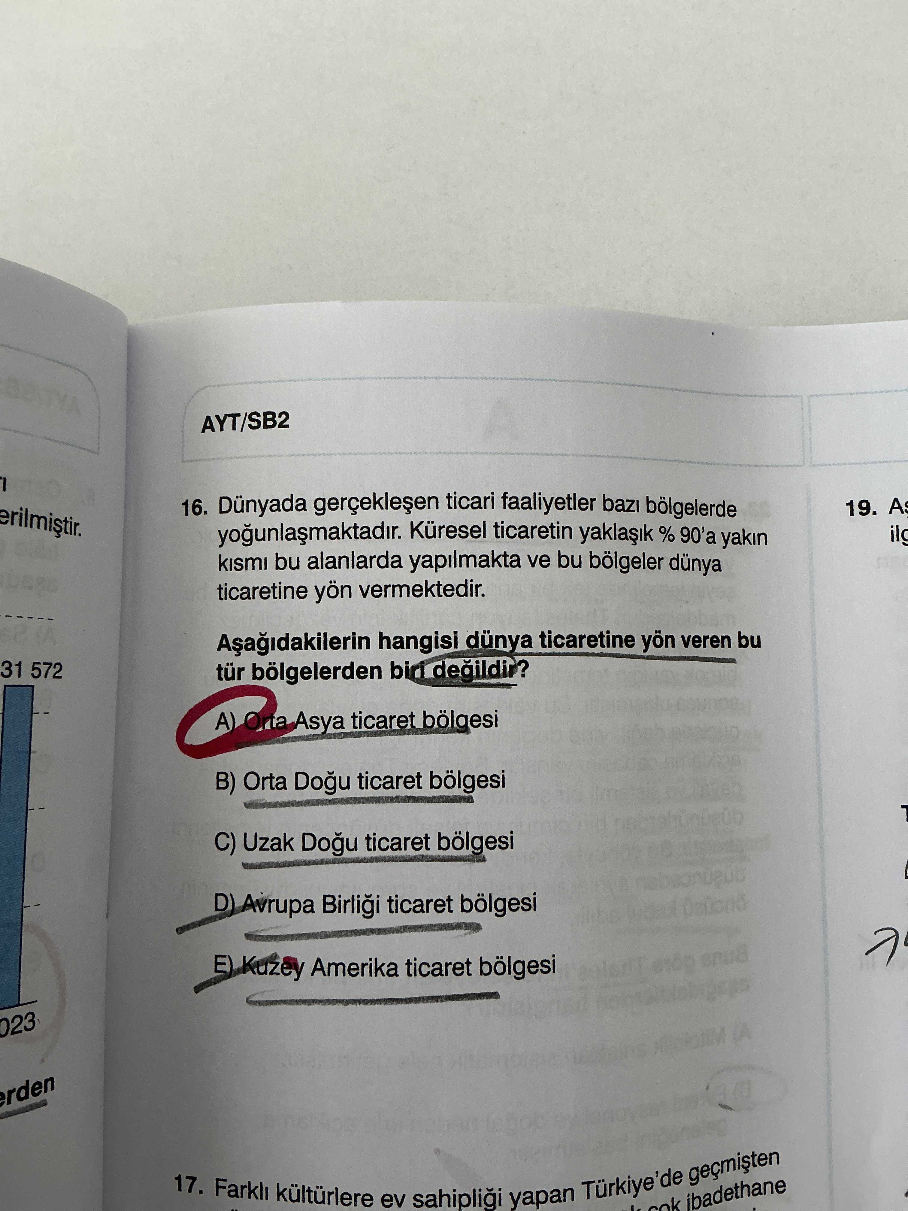Dünyada gerçekleşen ticari faaliyetler bazı bölgelerde yoğunlaşmaktadır. Küresel ticaretin yaklaşık