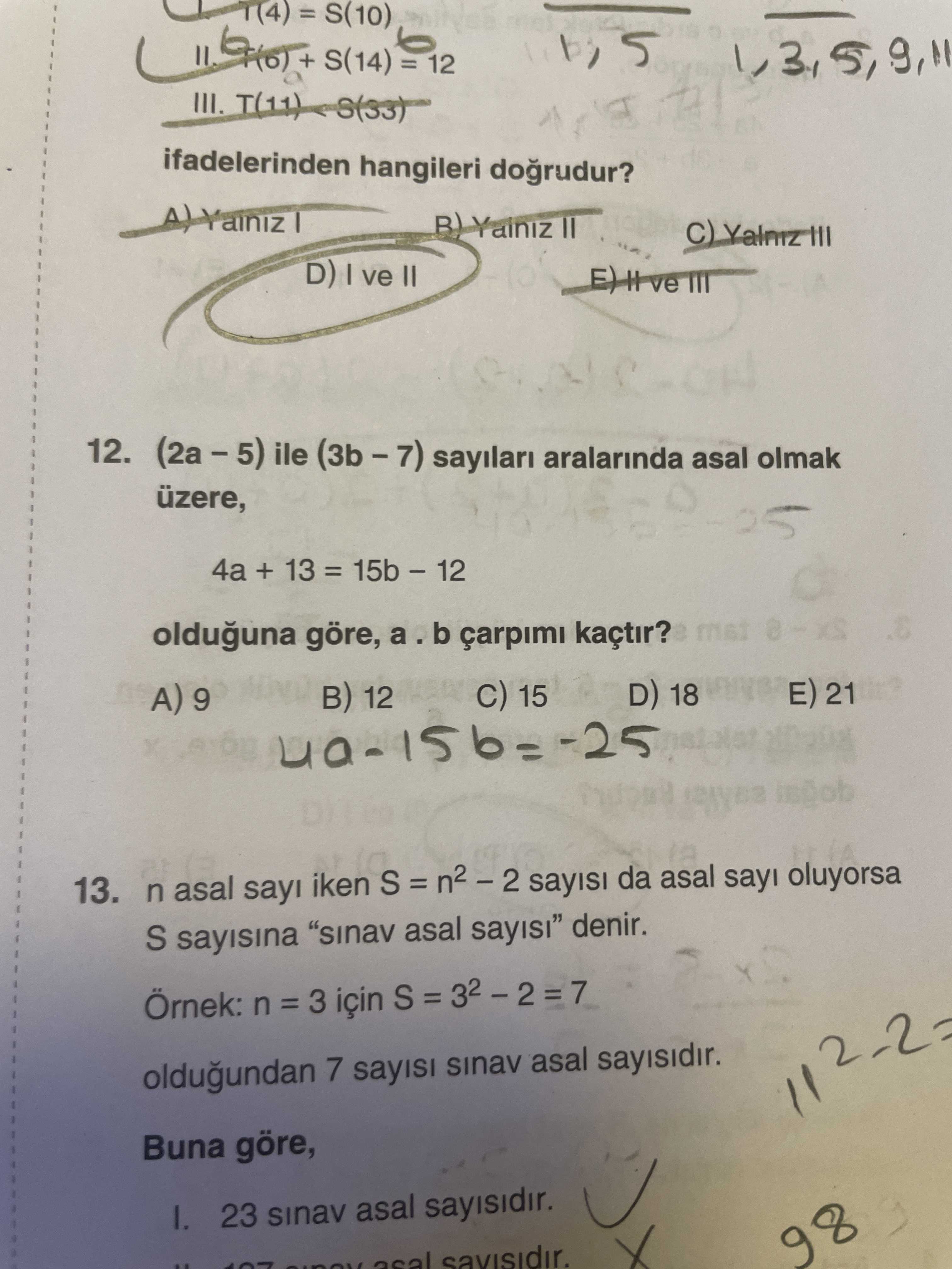 Matematik (11. Sınıf)