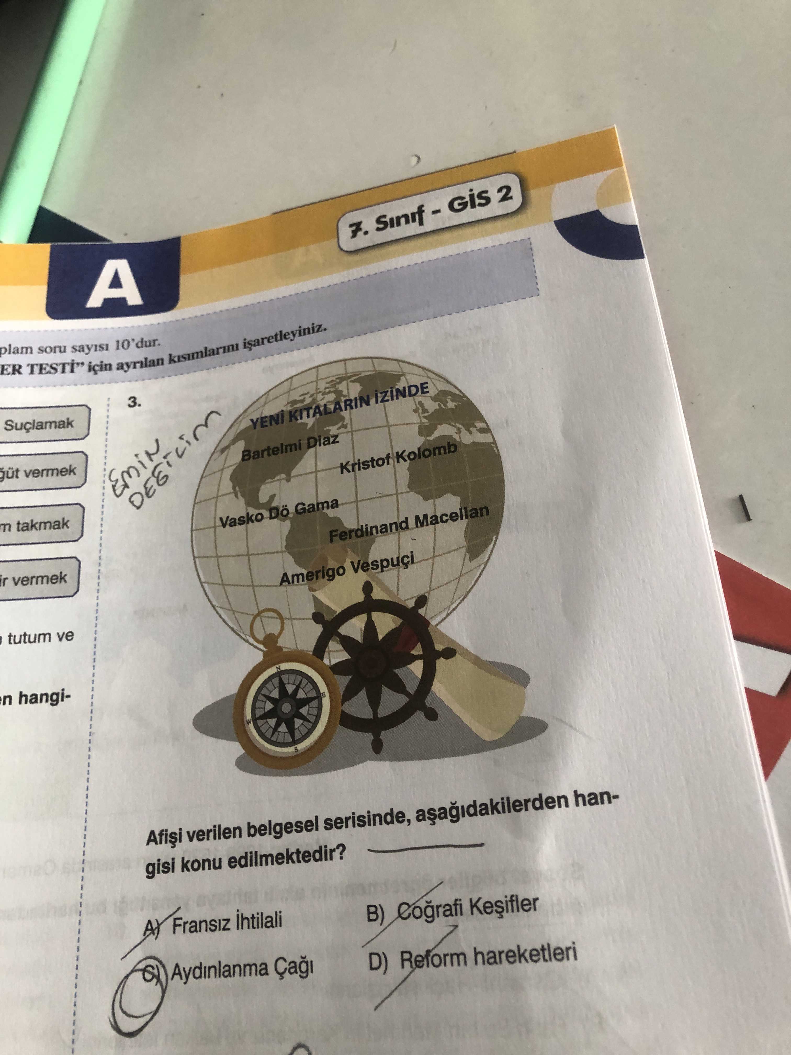 Afişi verilen belgesel serisinde, aşağıdakilerden hangisi konu edilmektedir?