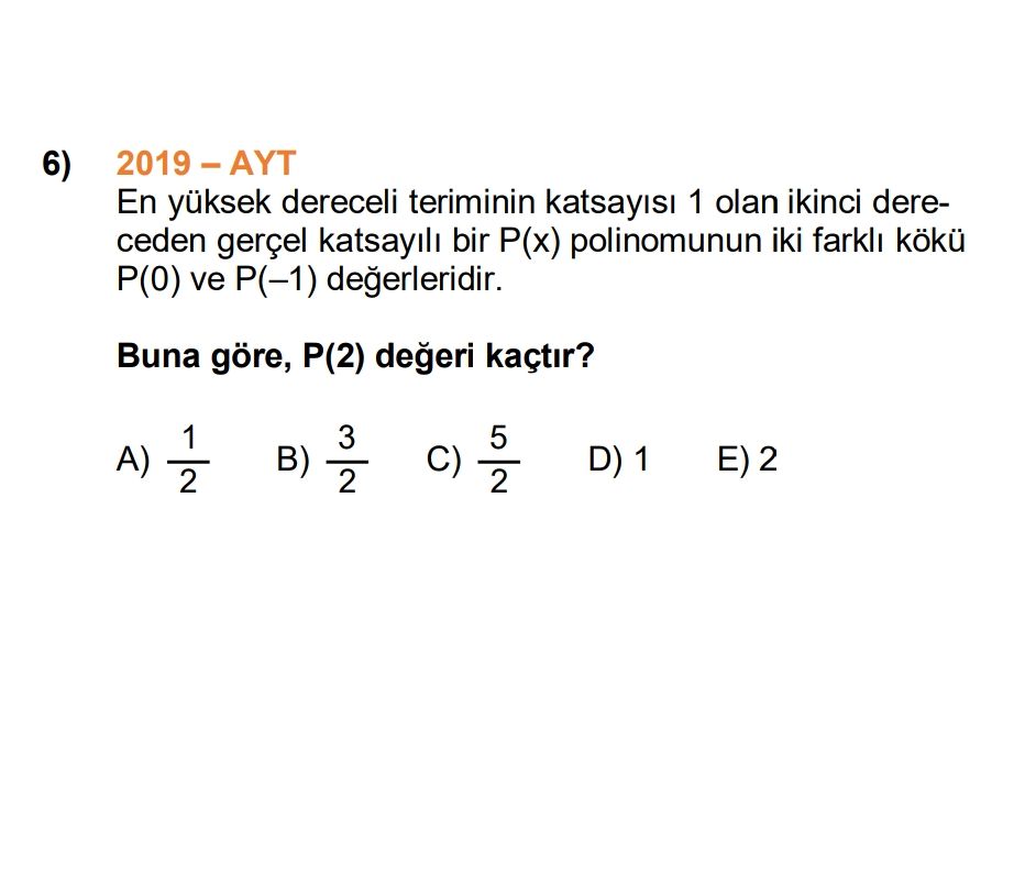 Matematik (11. Sınıf)