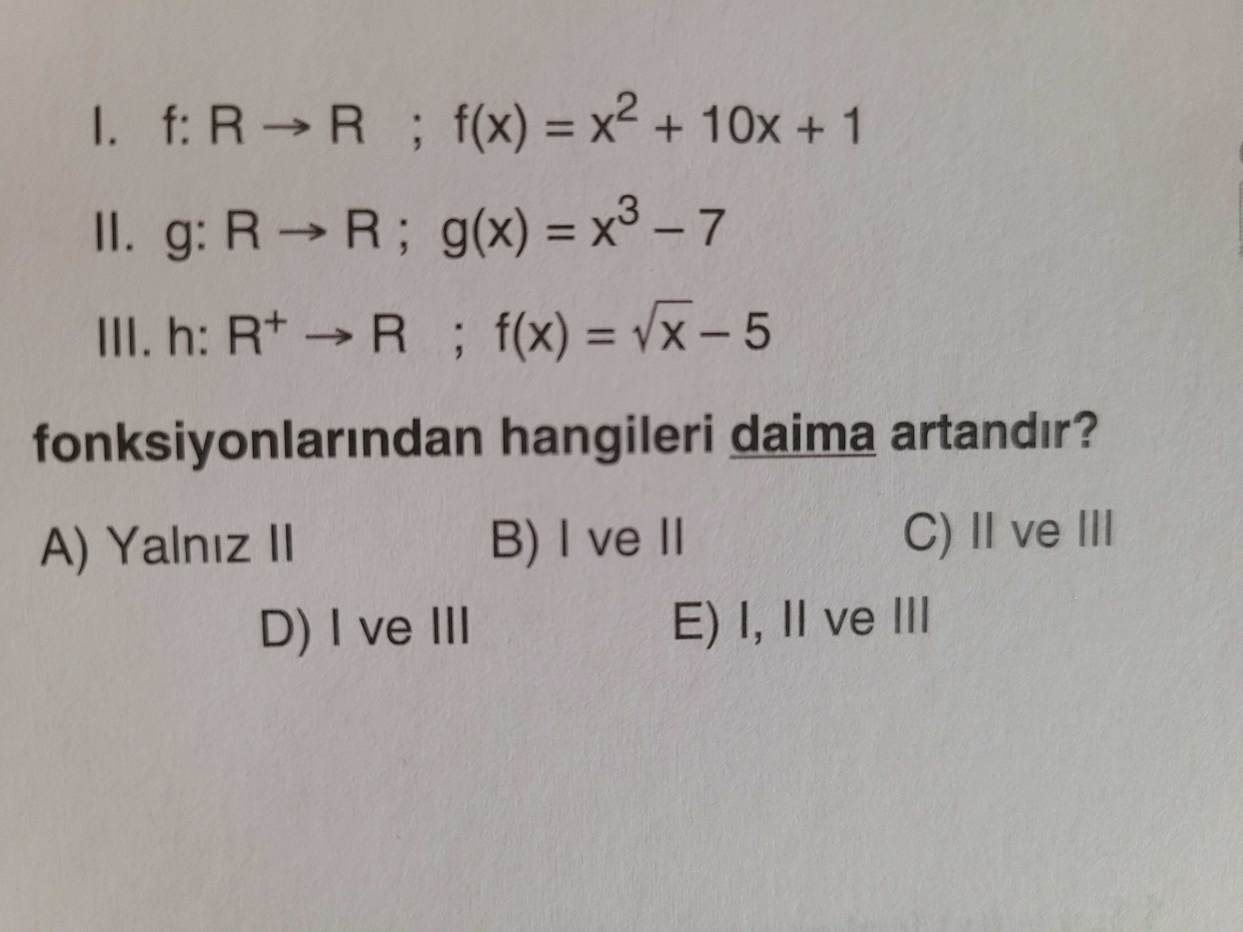 Matematik (12. Sınıf)