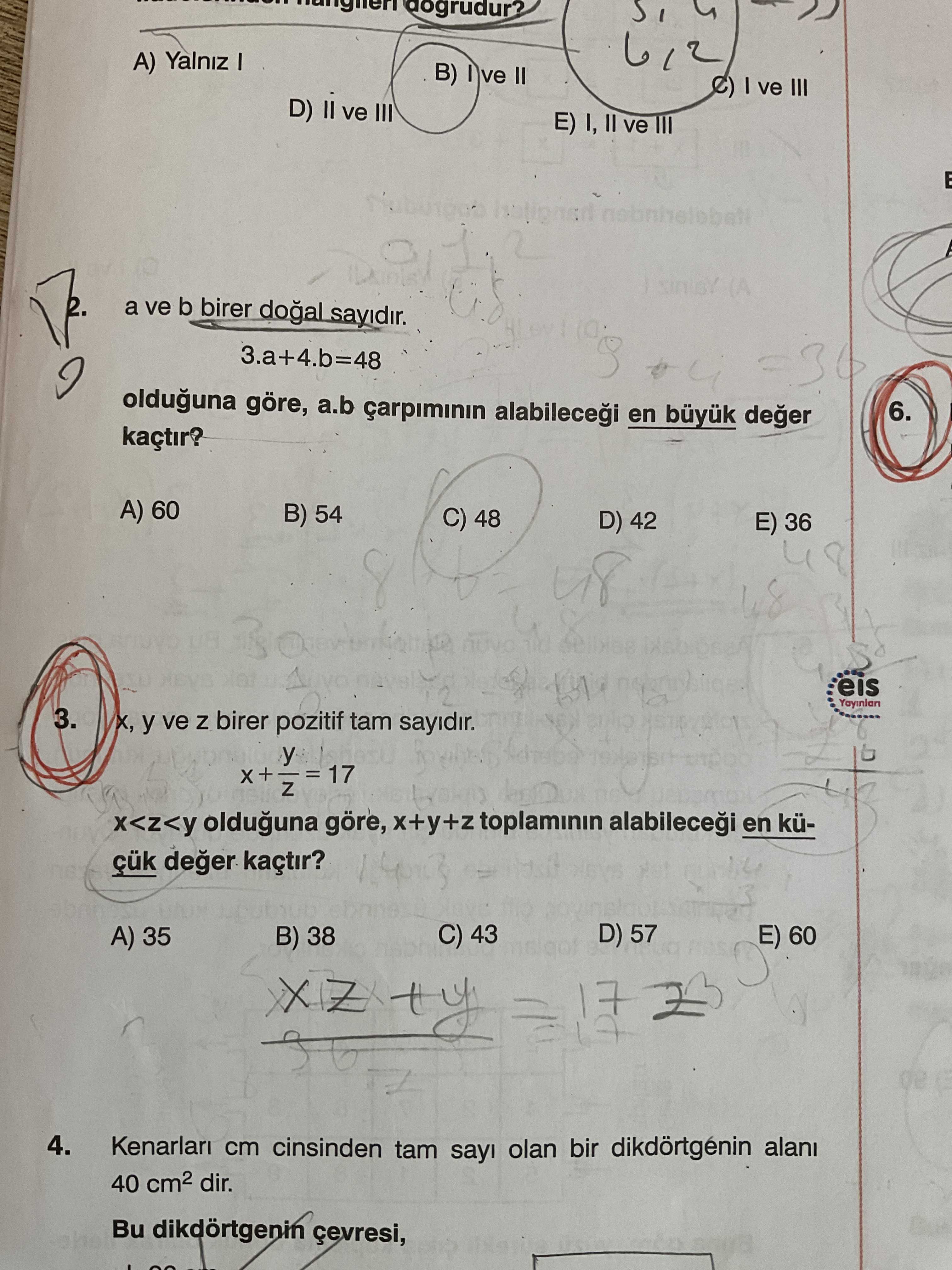 Matematik (12. Sınıf)