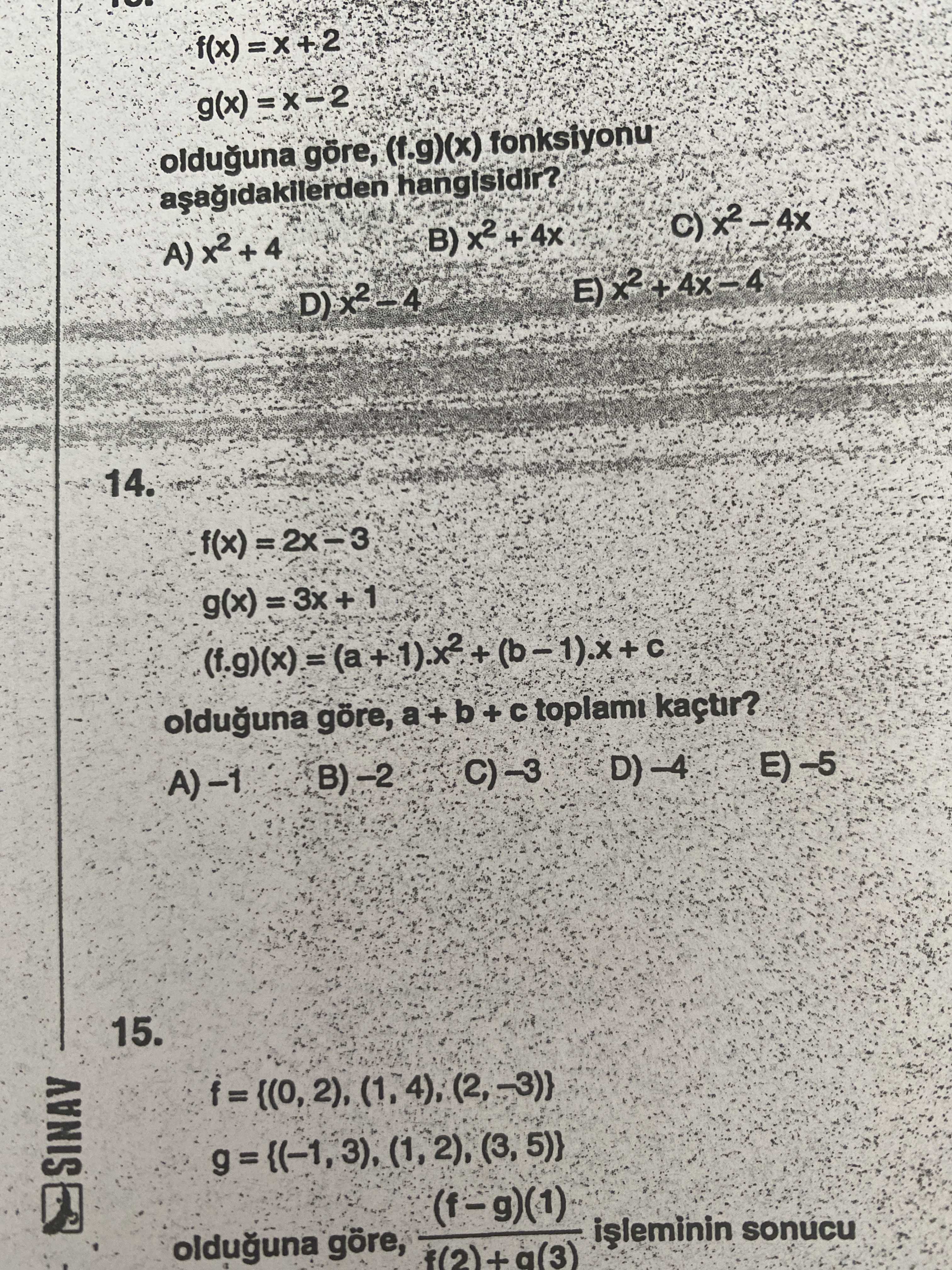 Matematik (11. Sınıf)